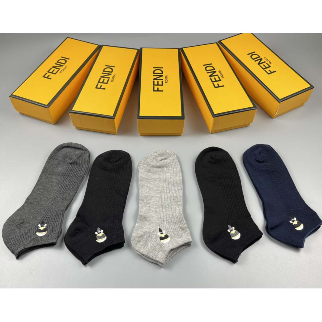 Fendi Socks /Box - DesignerGu