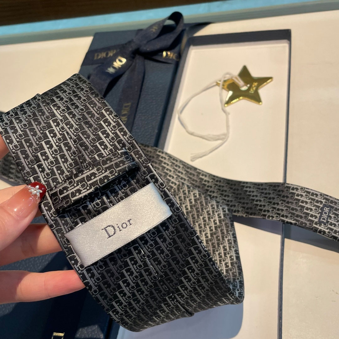 Dior Oblique Trio Tie - DesignerGu
