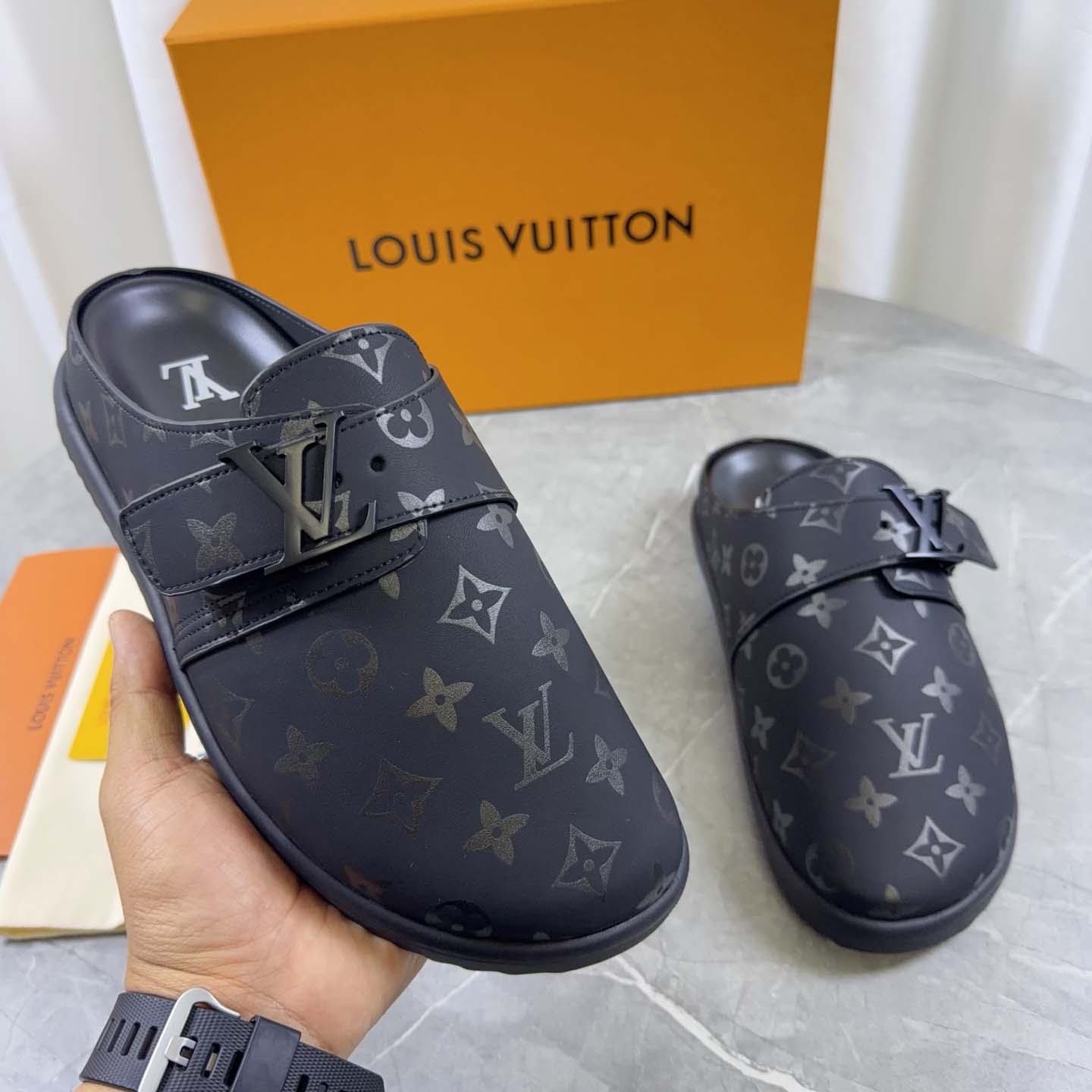Louis Vuitton LV Easy Mule   - DesignerGu
