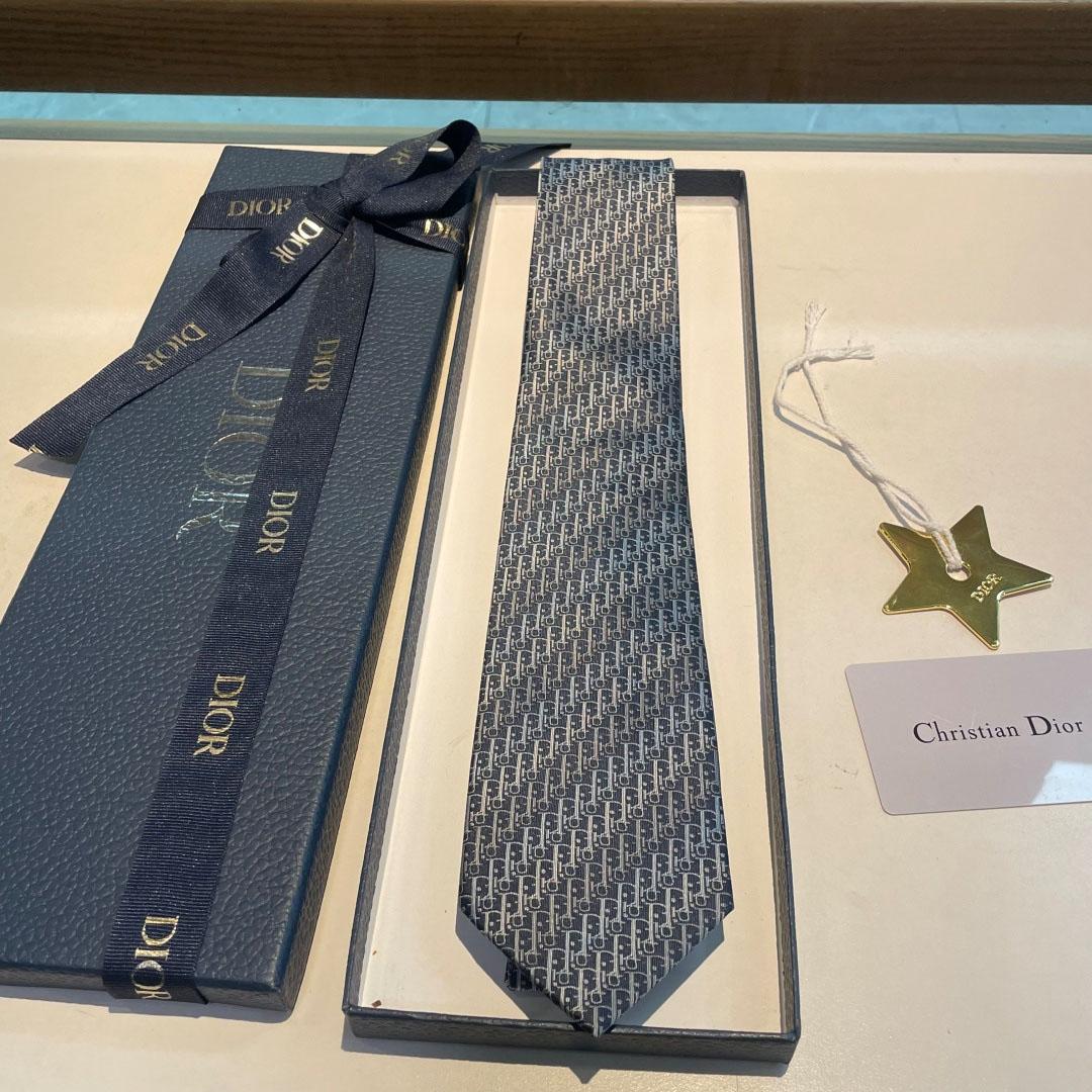 Dior Oblique Trio Tie - DesignerGu