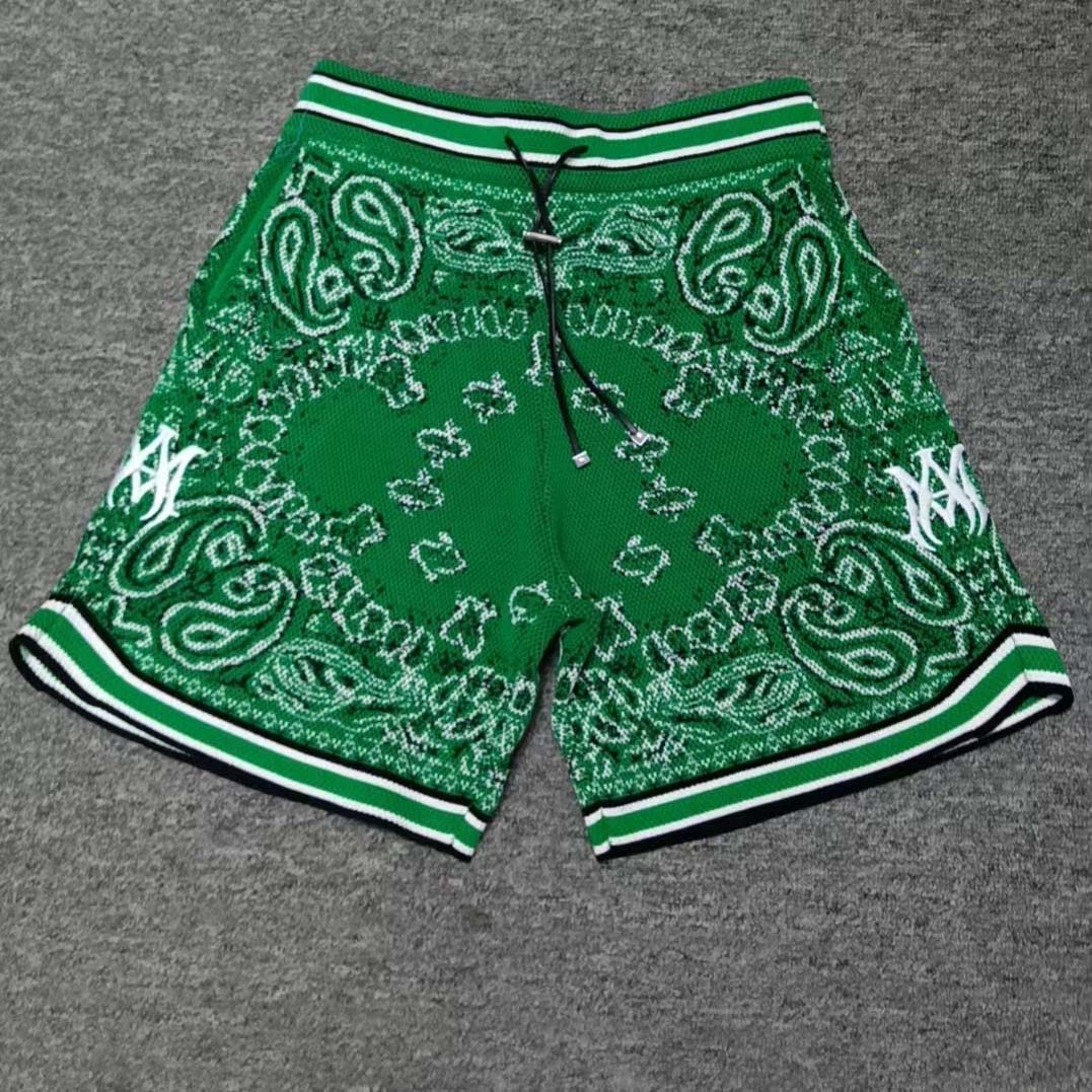 Amiri Bandana B-Ball Shorts  - DesignerGu