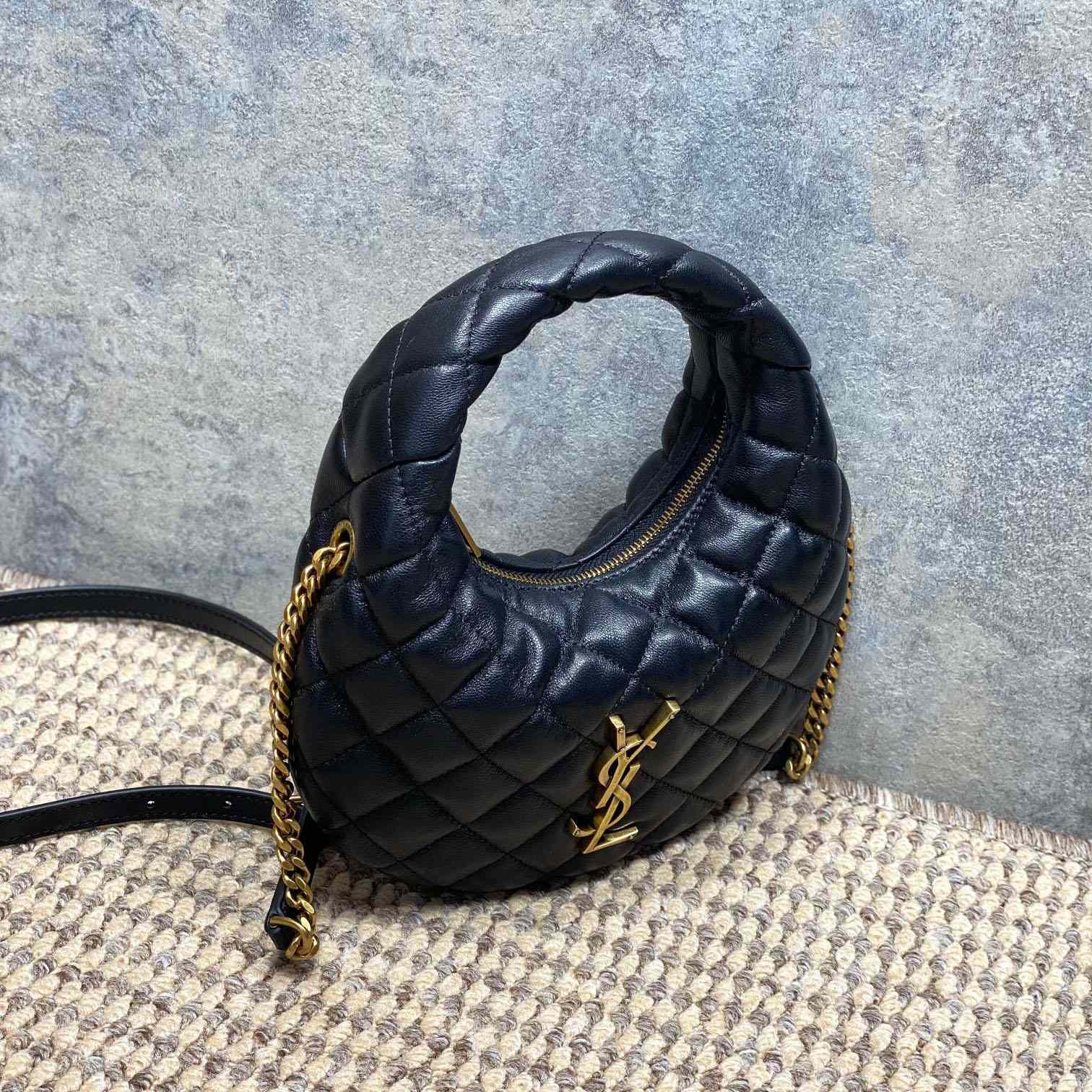 Saint Laurent ICARINO Mini In Quilted Nappa - DesignerGu