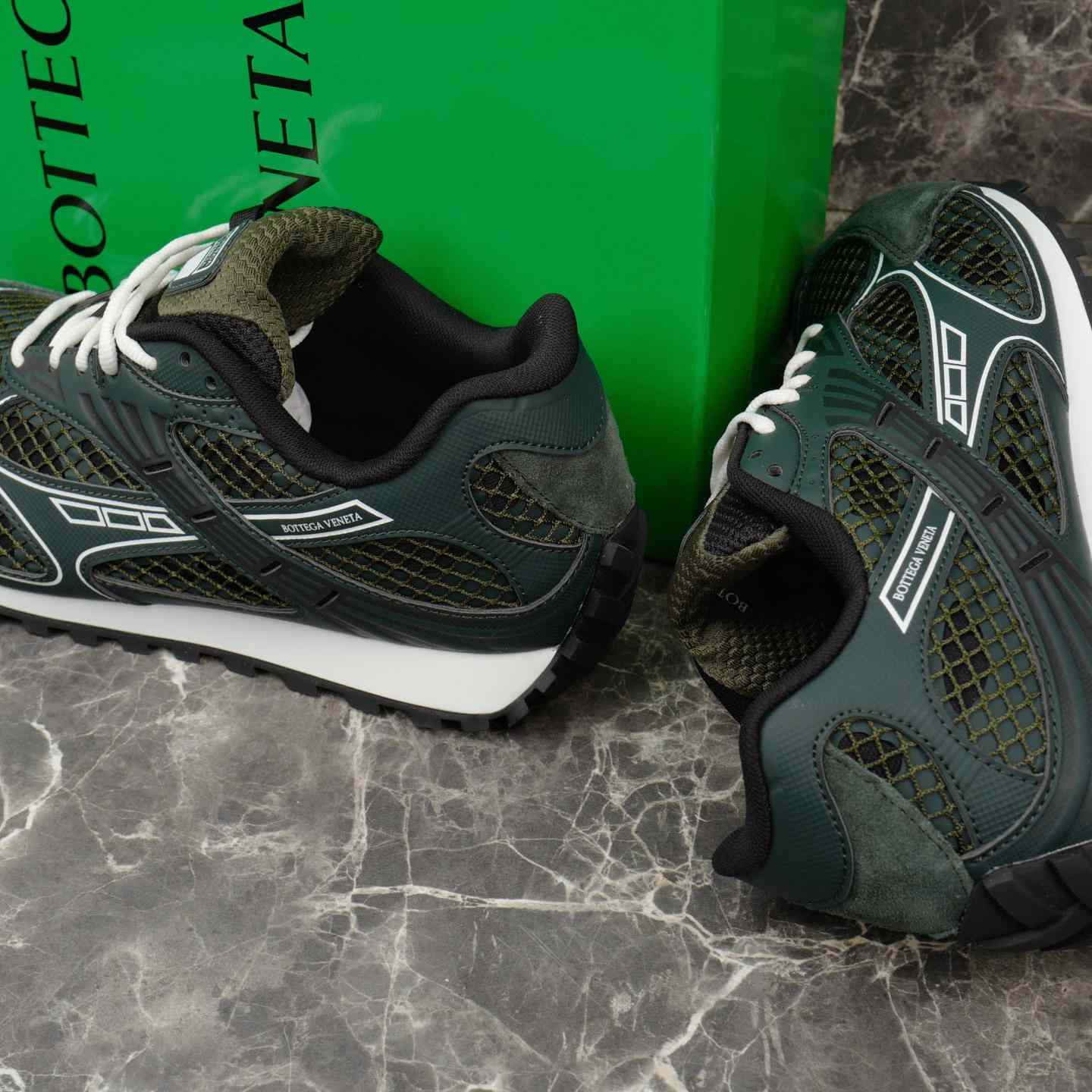 Bottega Veneta Orbit Sneaker - DesignerGu