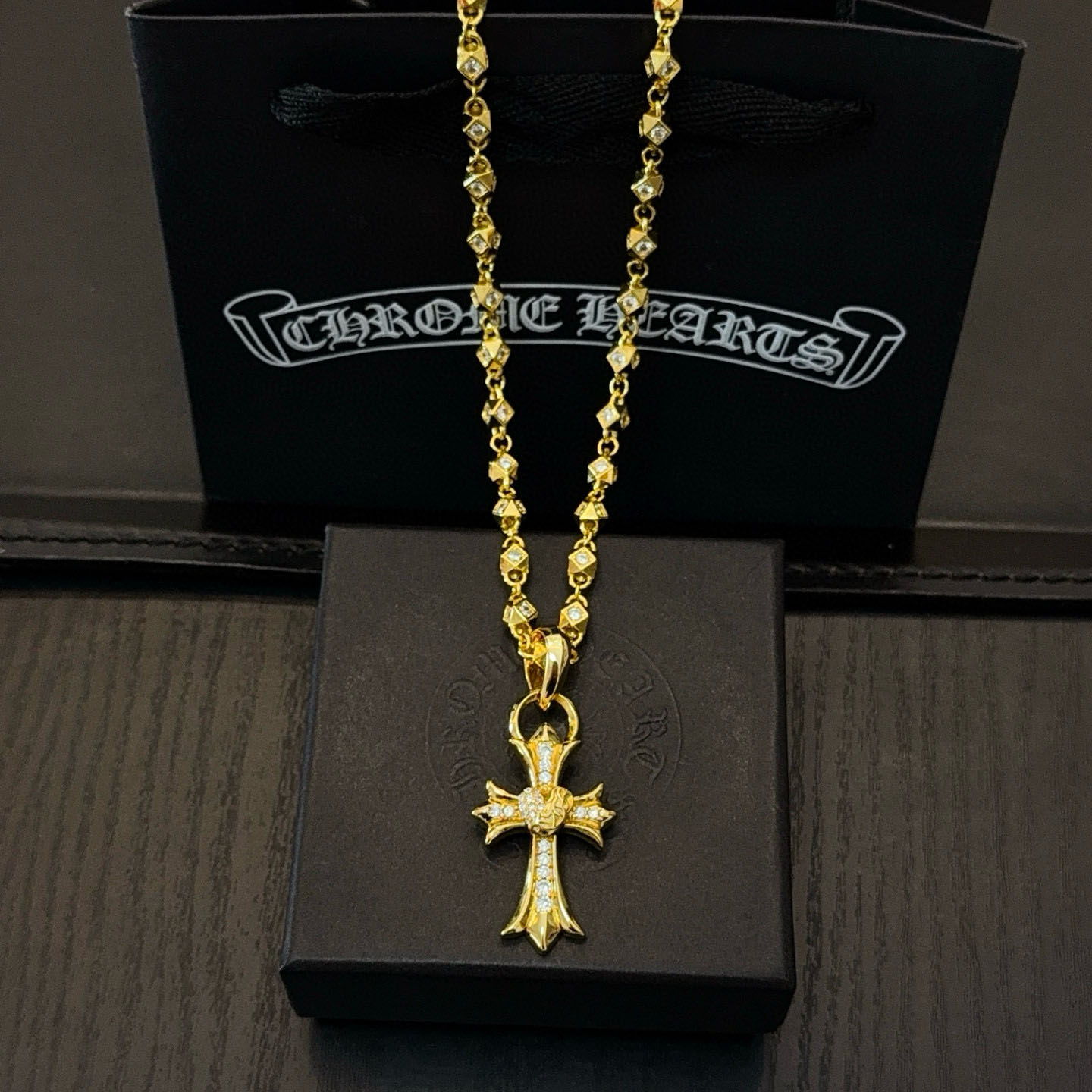 Chrome Heart Necklace   - DesignerGu