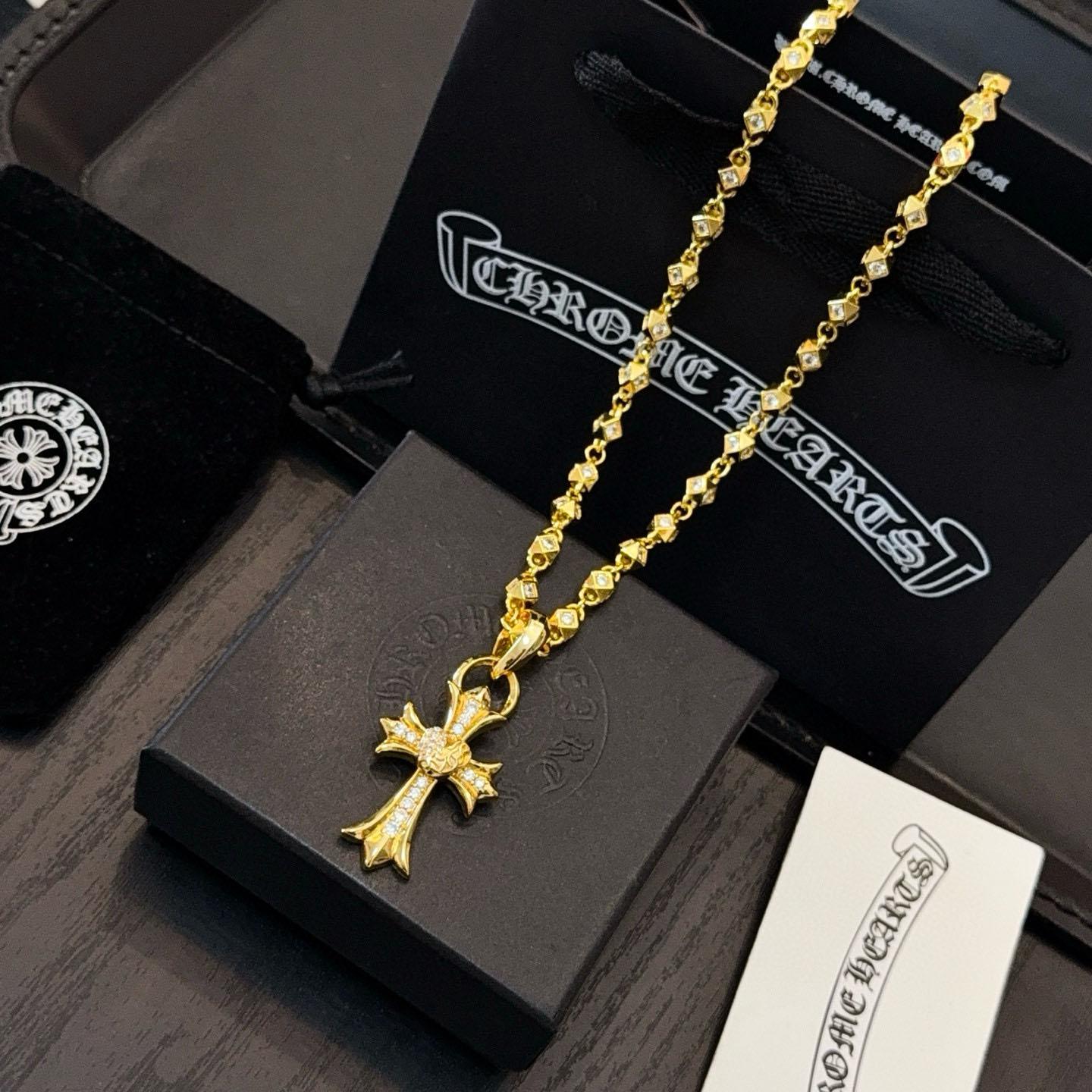 Chrome Heart Necklace   - DesignerGu