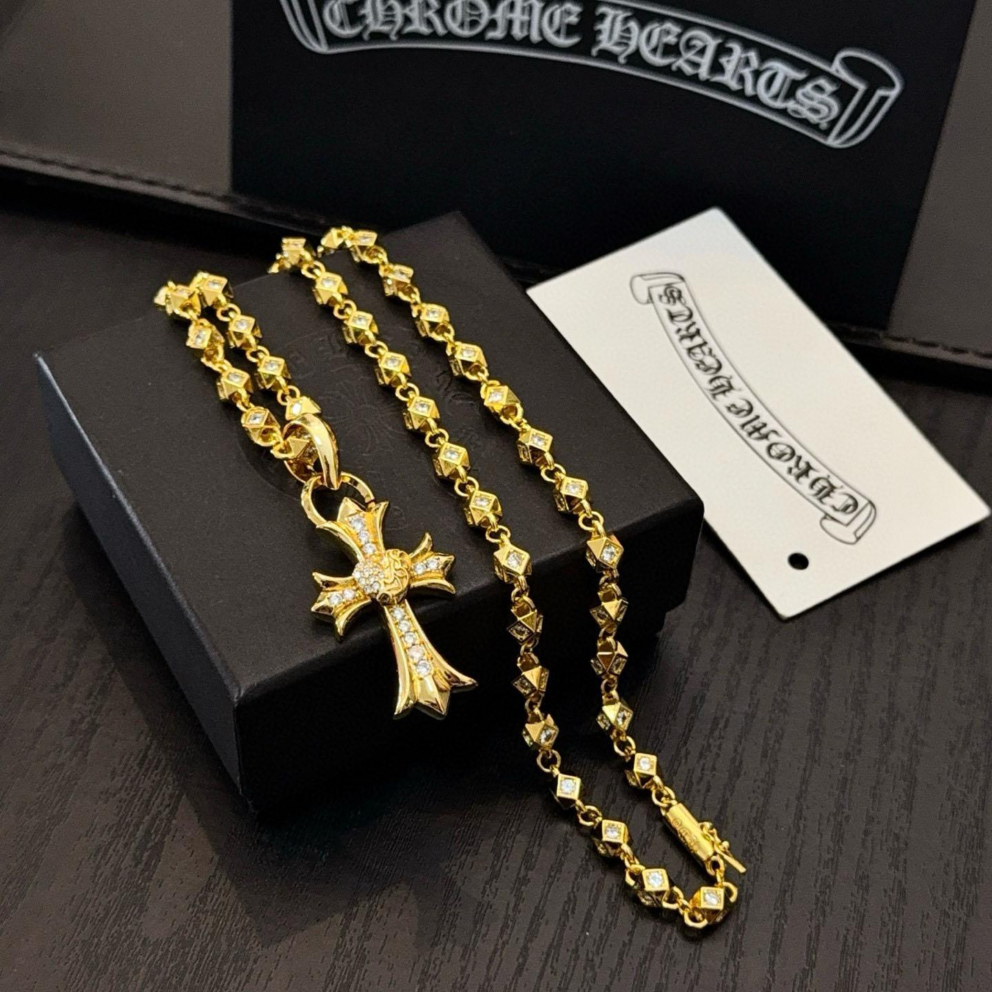 Chrome Heart Necklace   - DesignerGu