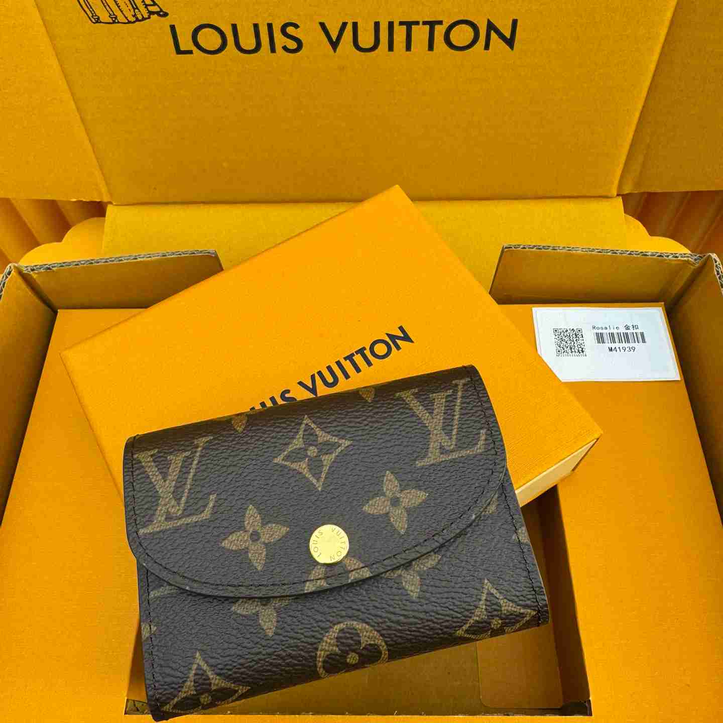 Louis Vuitton Rosalie Coin Purse M41939 - DesignerGu