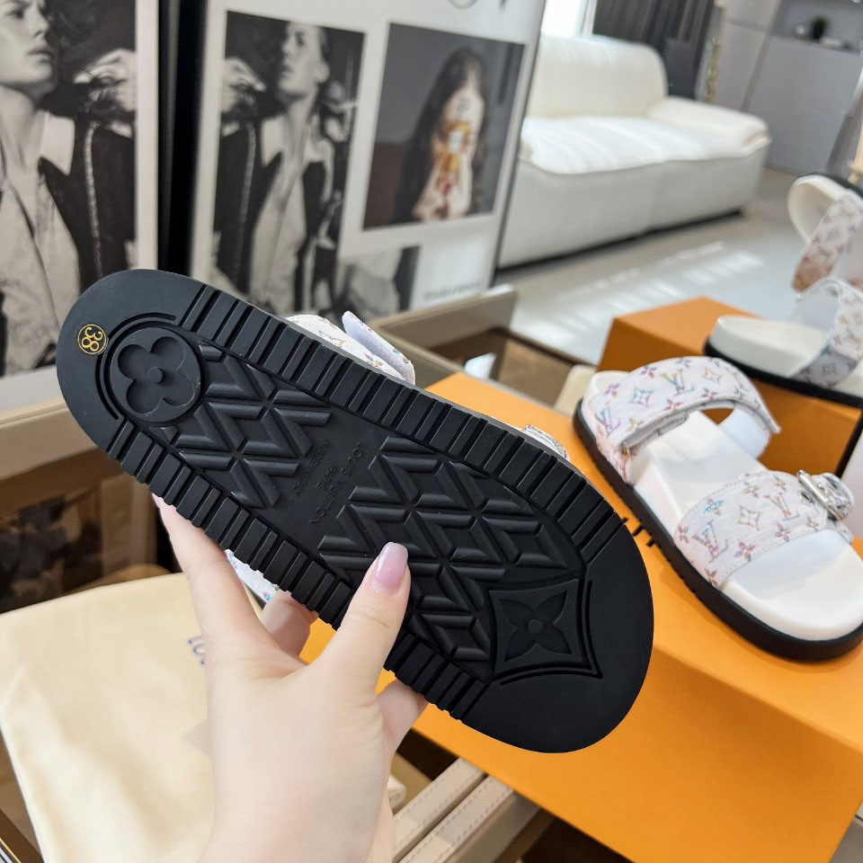 Louis Vuitton Bom Dia Flat Comfort Mule 1AIDGH - DesignerGu
