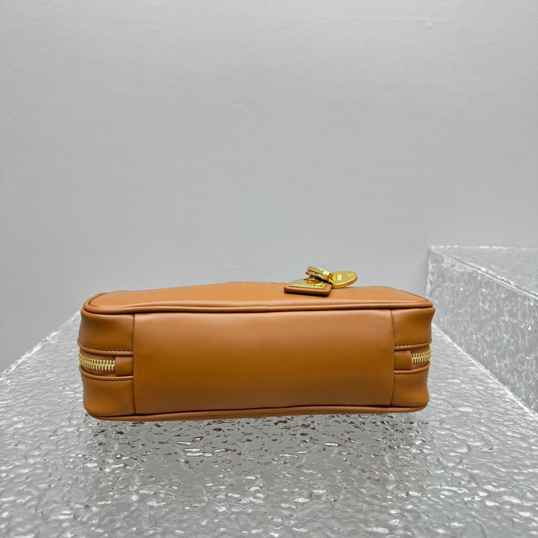 Miu Miu Beau Leather Bag - DesignerGu