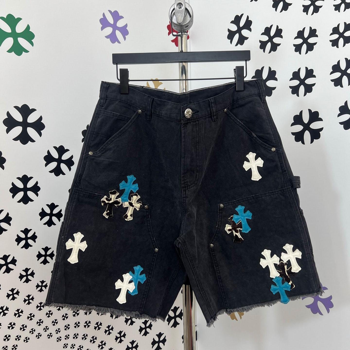 Chrome Hearts Denim Shorts - DesignerGu