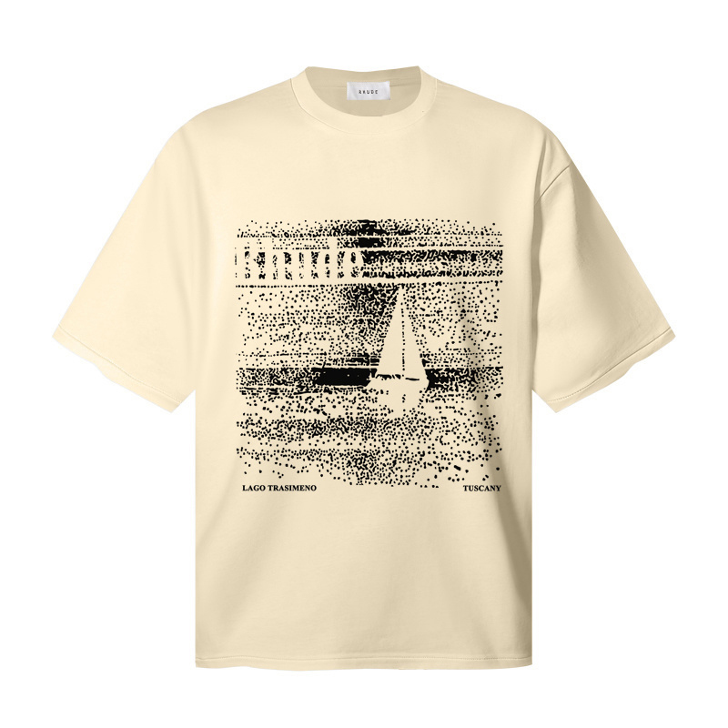 Rhude 'Lago Trasimeno' T-shirt - DesignerGu