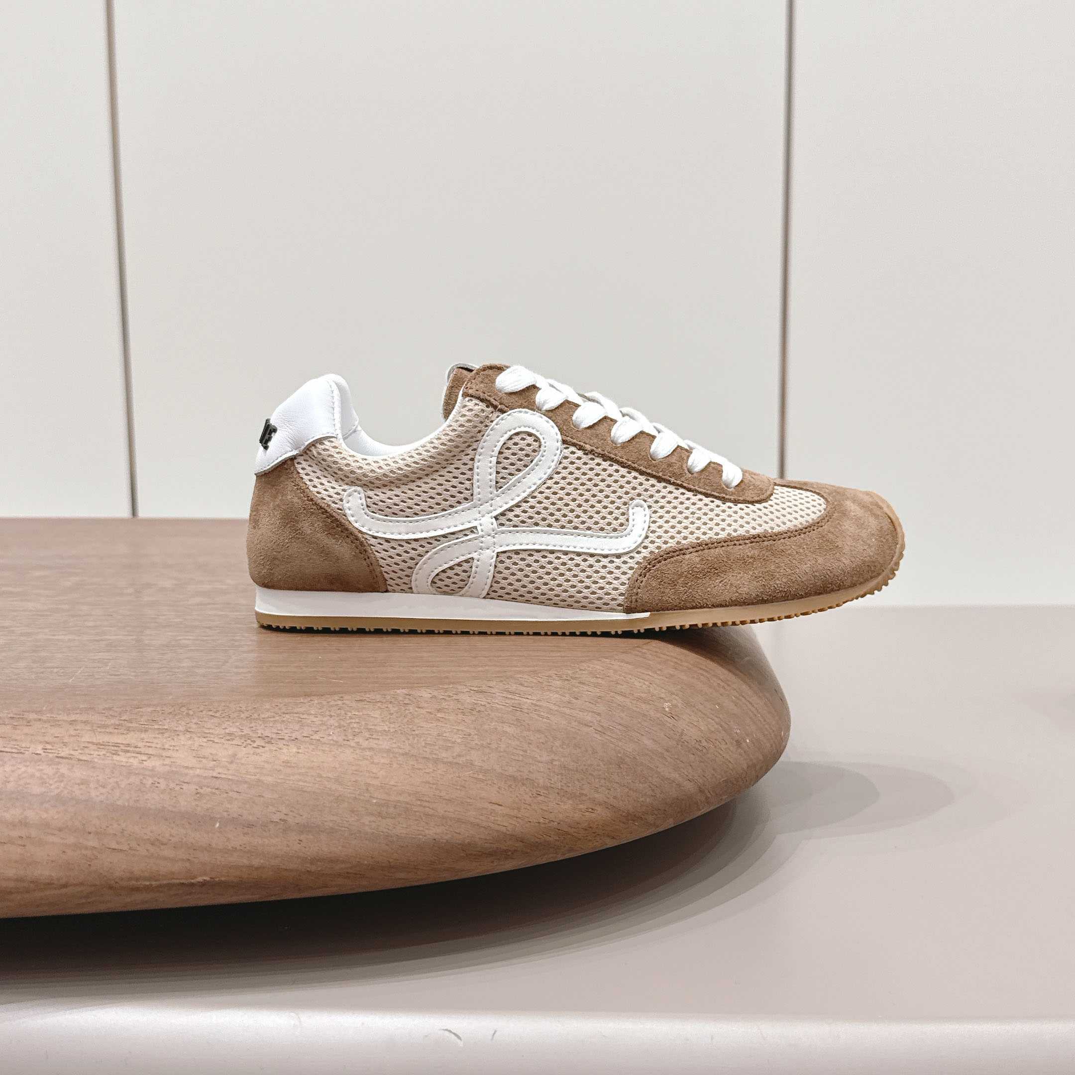 Loewe Ballet Runner 2.0 In Suede And Mesh - DesignerGu