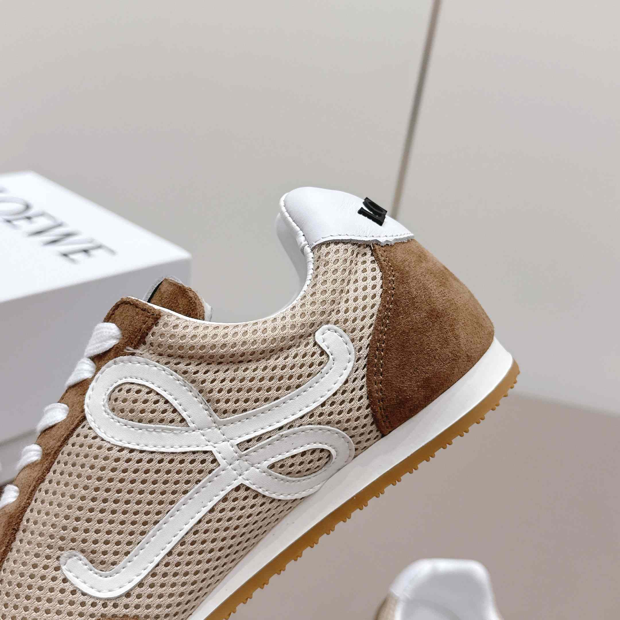 Loewe Ballet Runner 2.0 In Suede And Mesh - DesignerGu