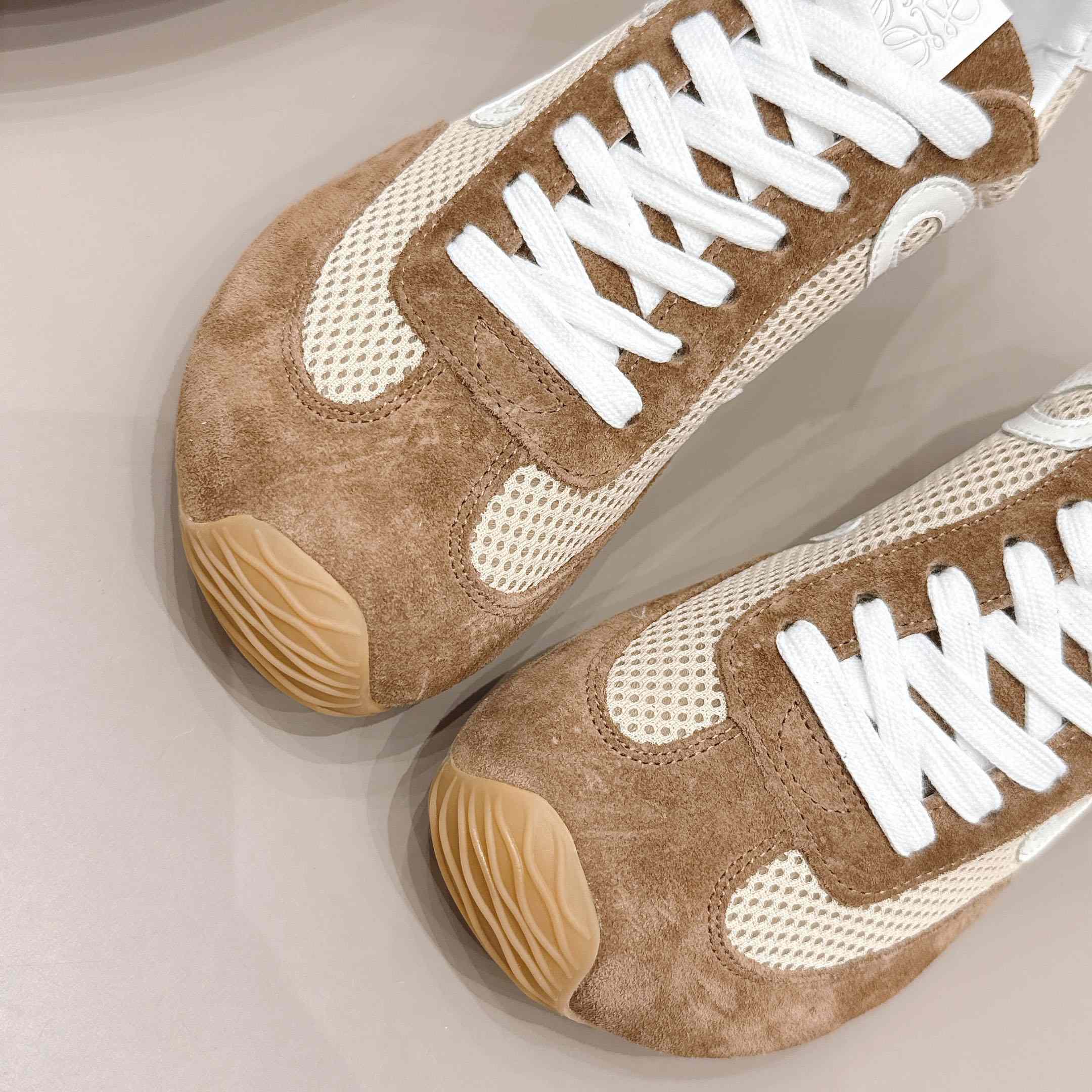 Loewe Ballet Runner 2.0 In Suede And Mesh - DesignerGu