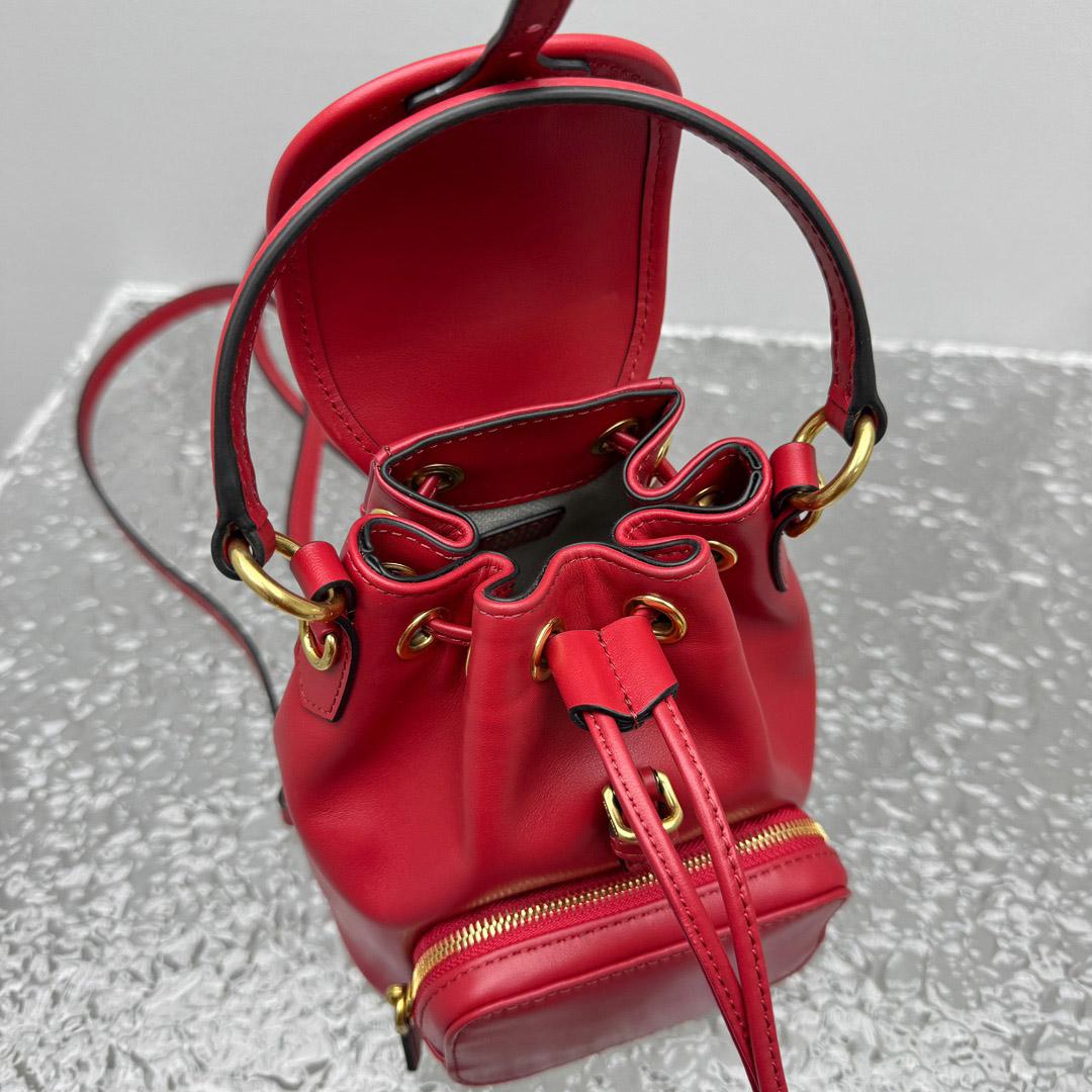 Miu Miu  Leather Mini-Backpack - DesignerGu