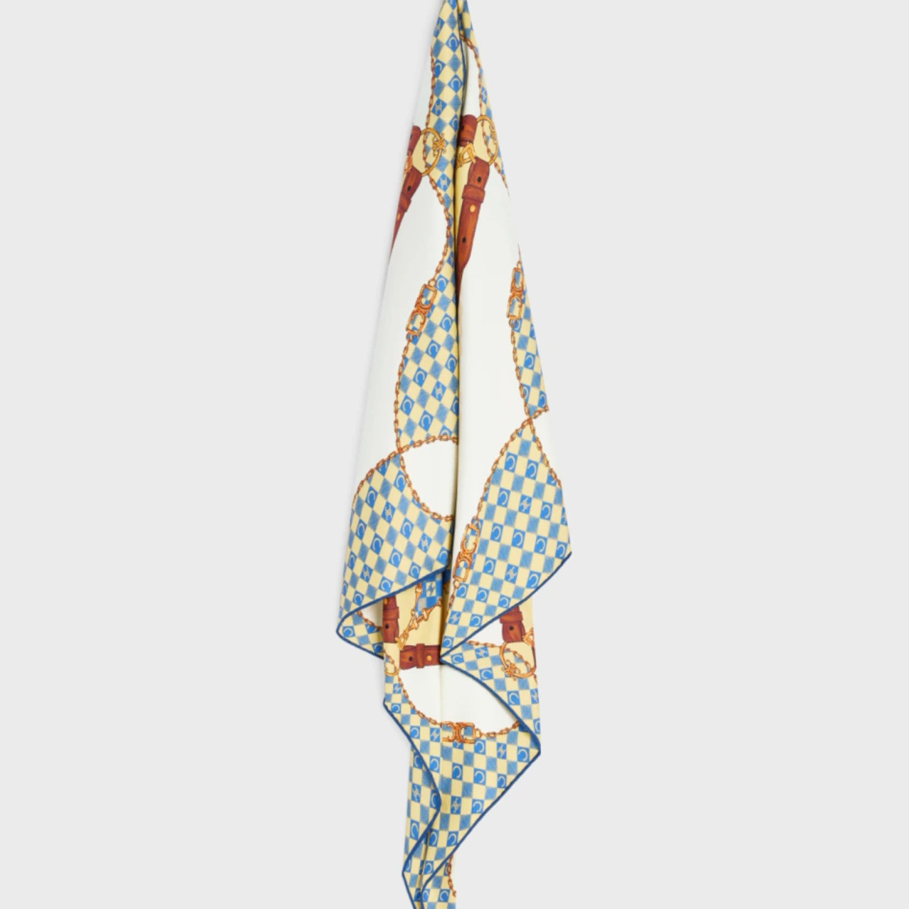 Celine  Bandana In Silk Twill - DesignerGu