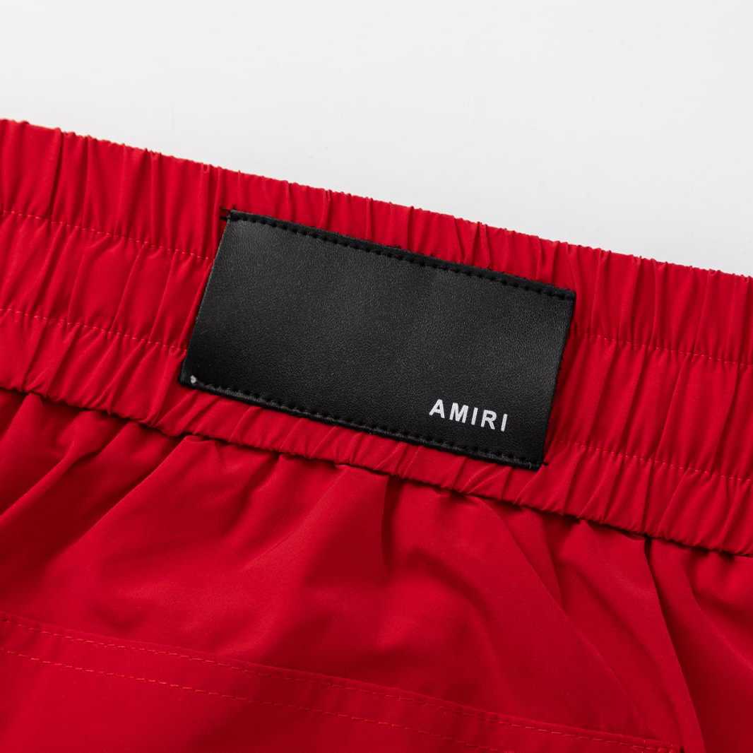 Amiri Logo Drawstring Swim Shorts - DesignerGu