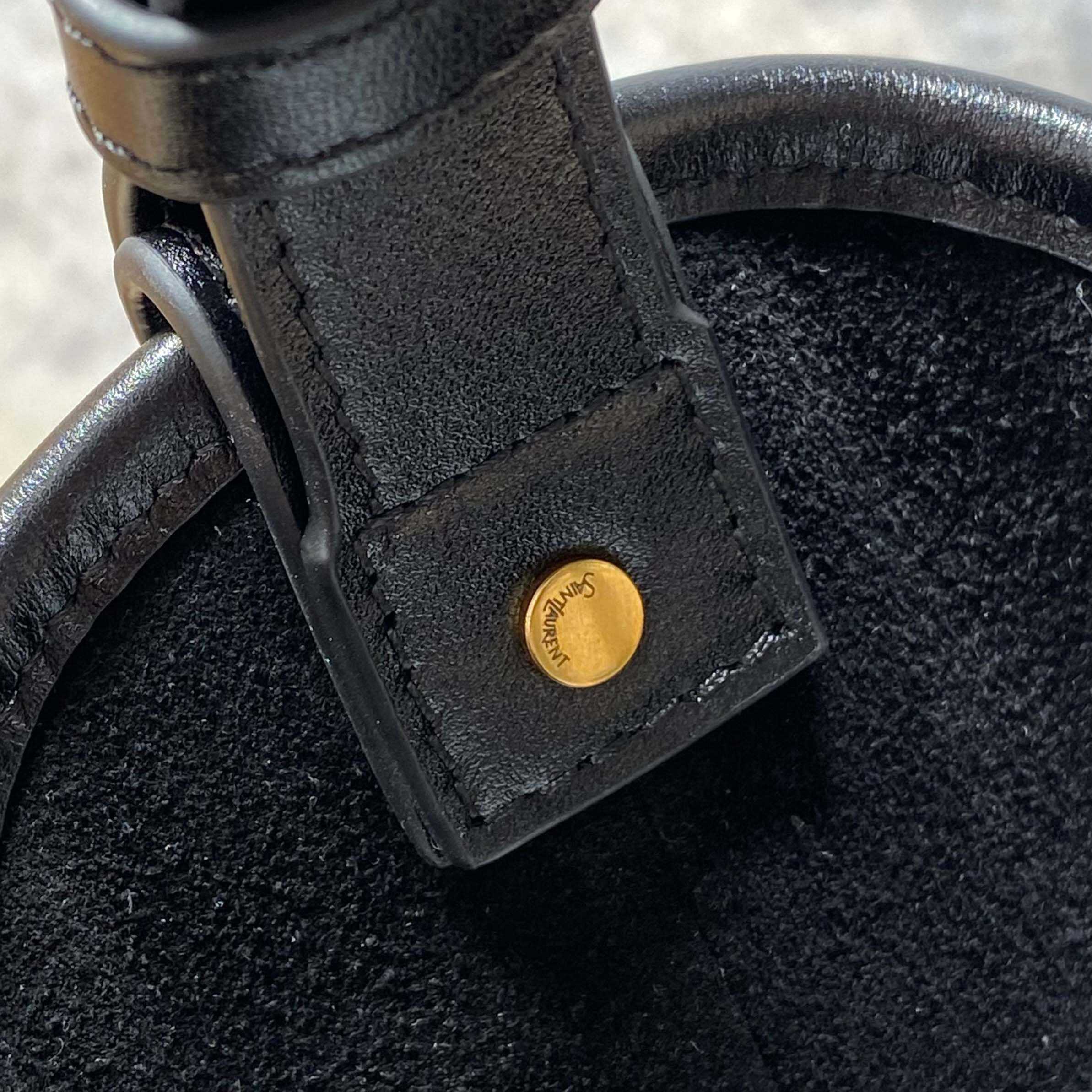 Saint Laurent MOMBASA Medium In Leather - DesignerGu