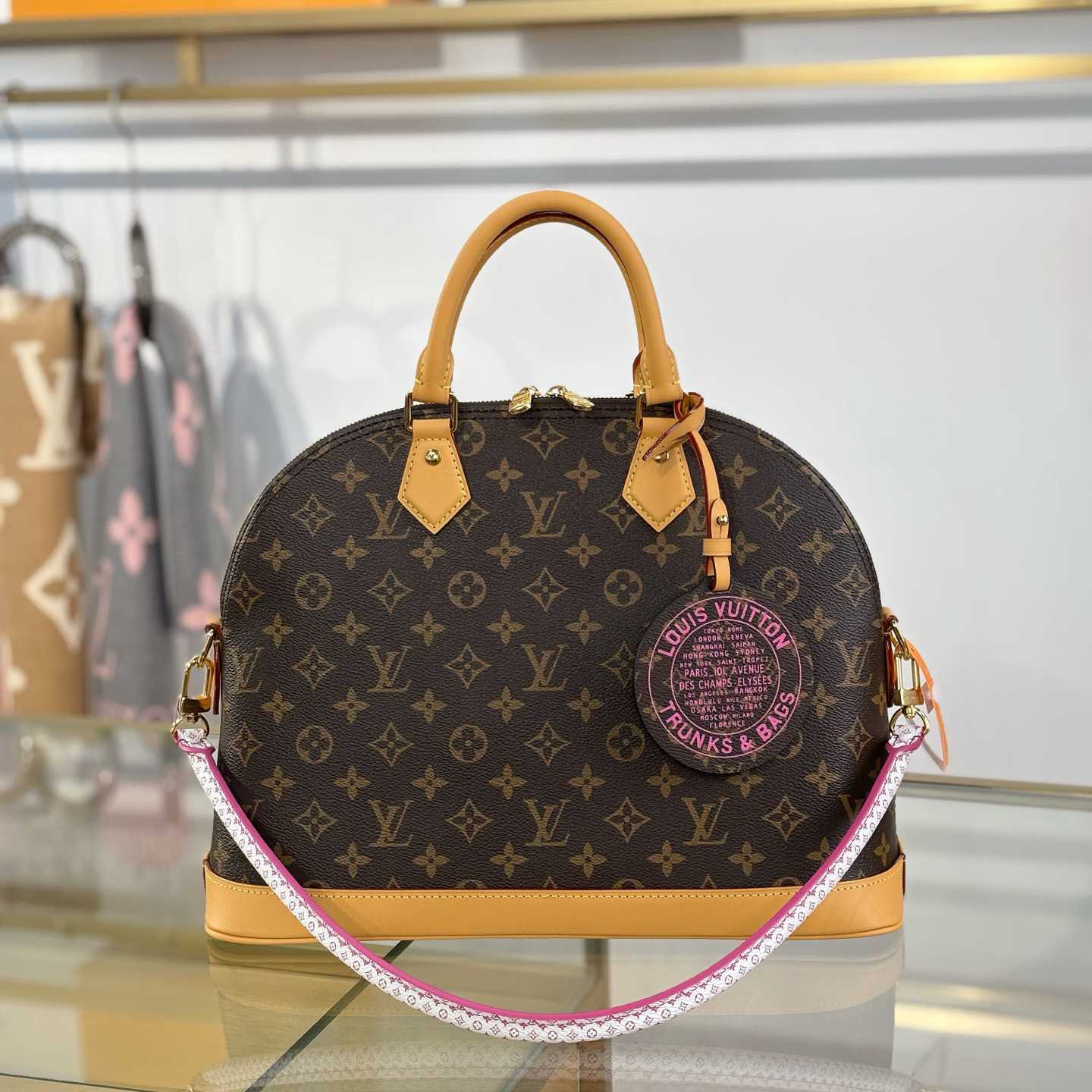 Louis Vuitton Alma MM M27327 - DesignerGu