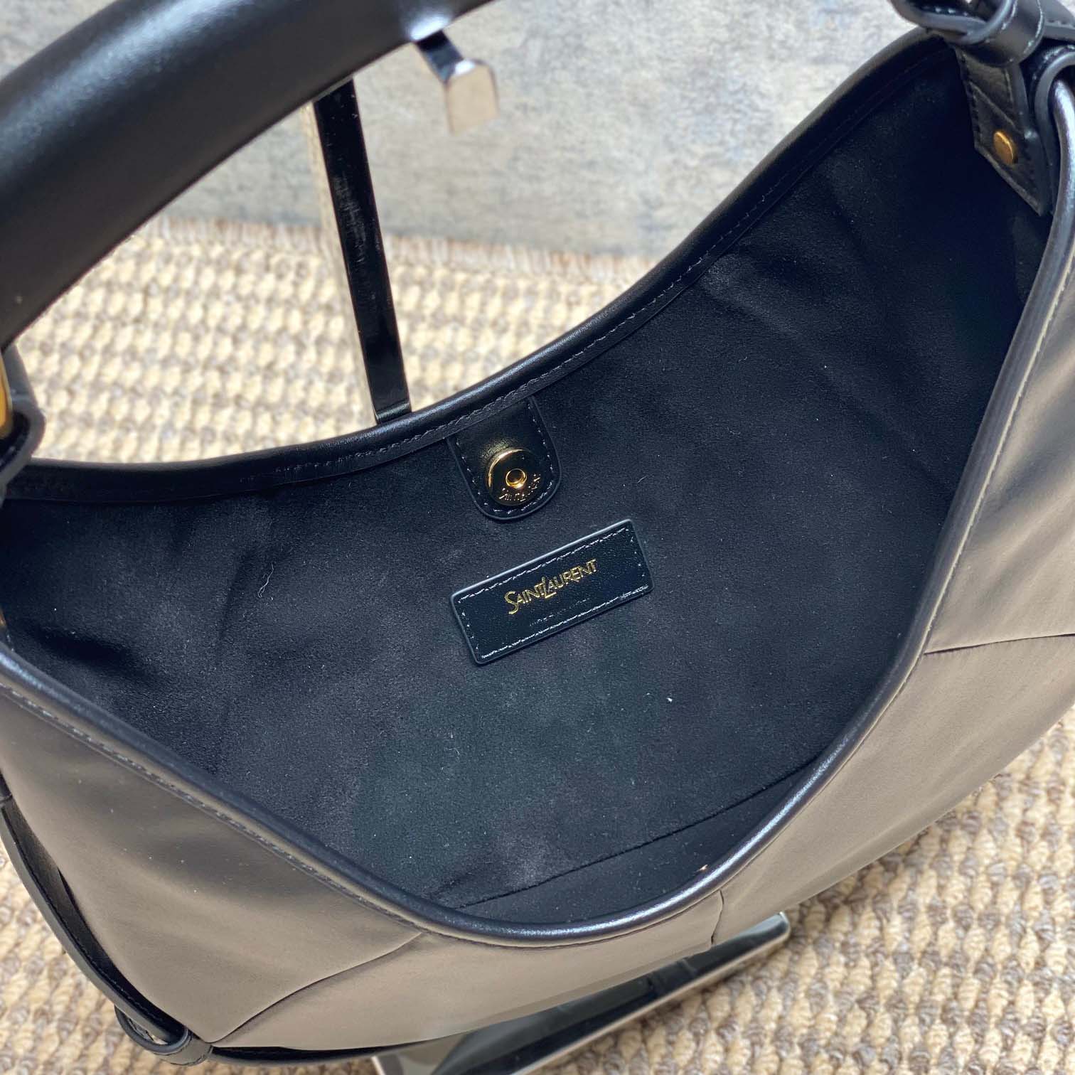 Saint Laurent MOMBASA Small In Leather - DesignerGu