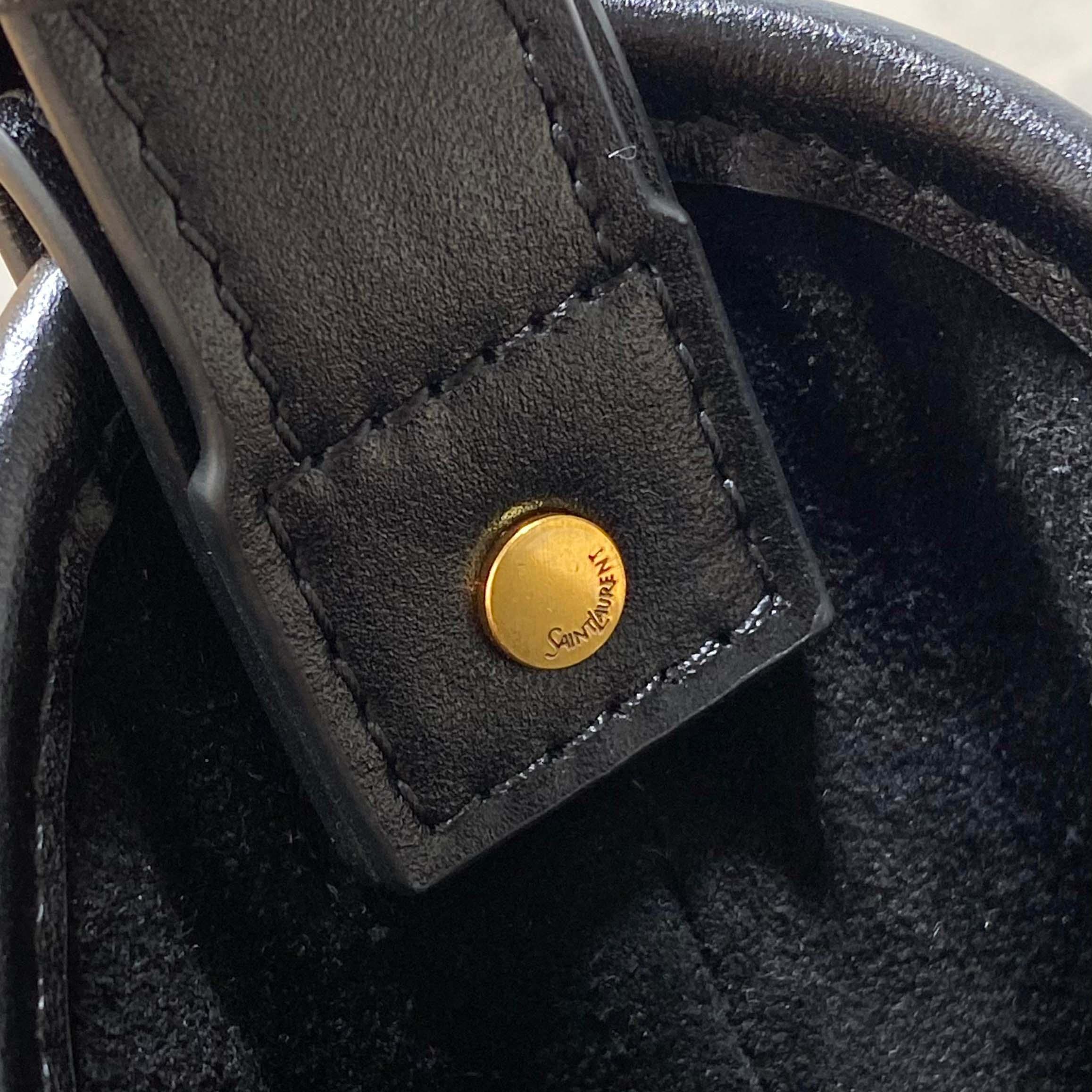 Saint Laurent MOMBASA Small In Leather - DesignerGu