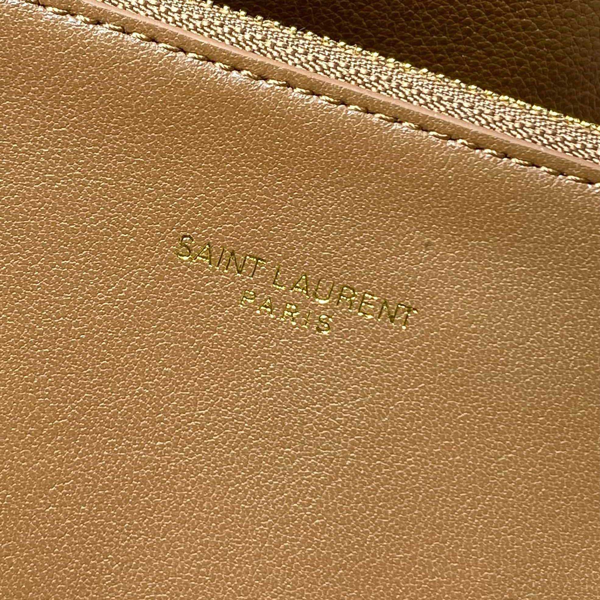 Saint Laurent LE 5 À 7 Supple Small In Grained Leather - DesignerGu