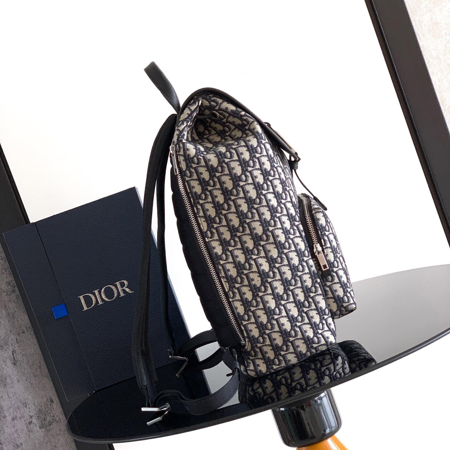Dior Saddle Heritage Backpack With Flap - DesignerGu