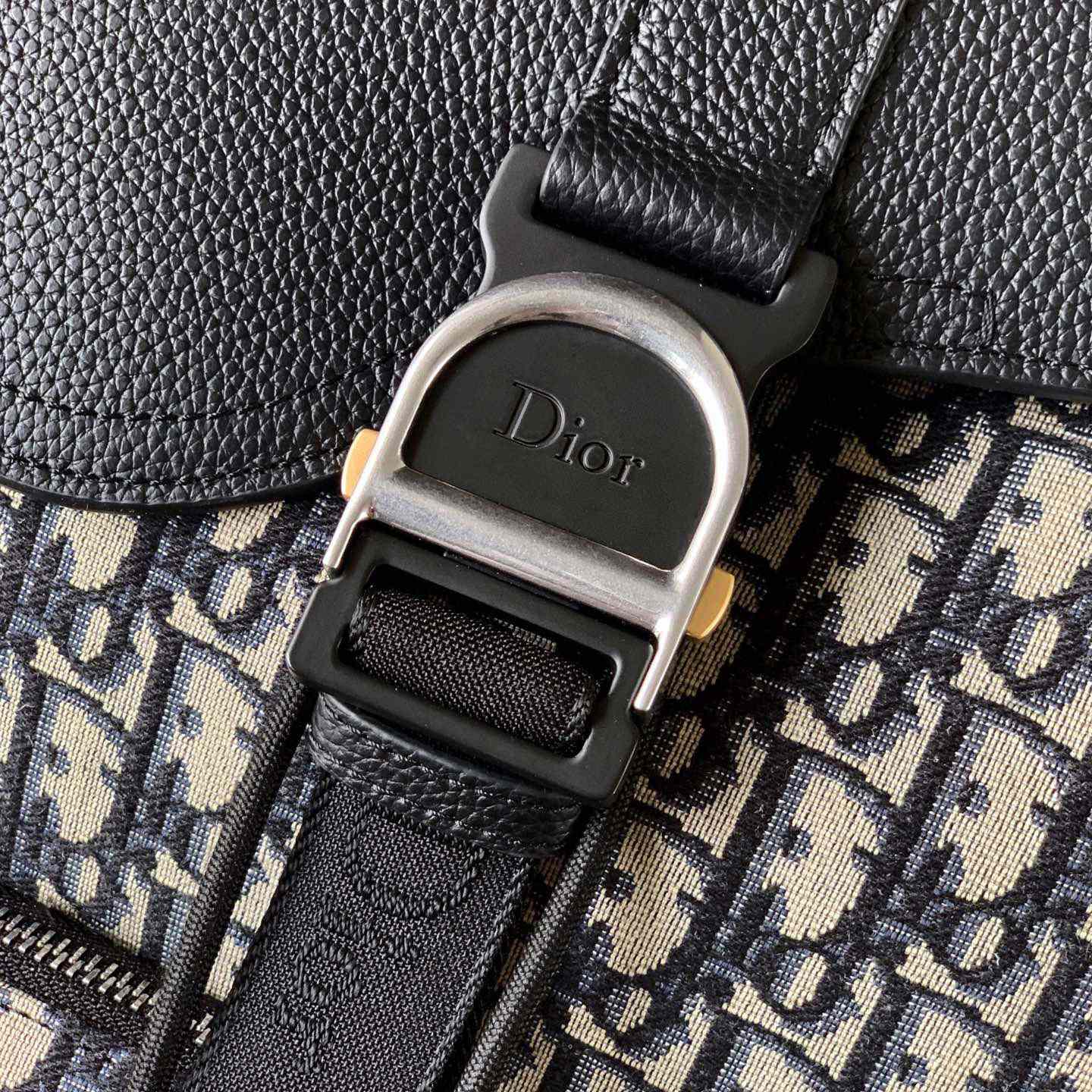 Dior Saddle Heritage Backpack With Flap - DesignerGu