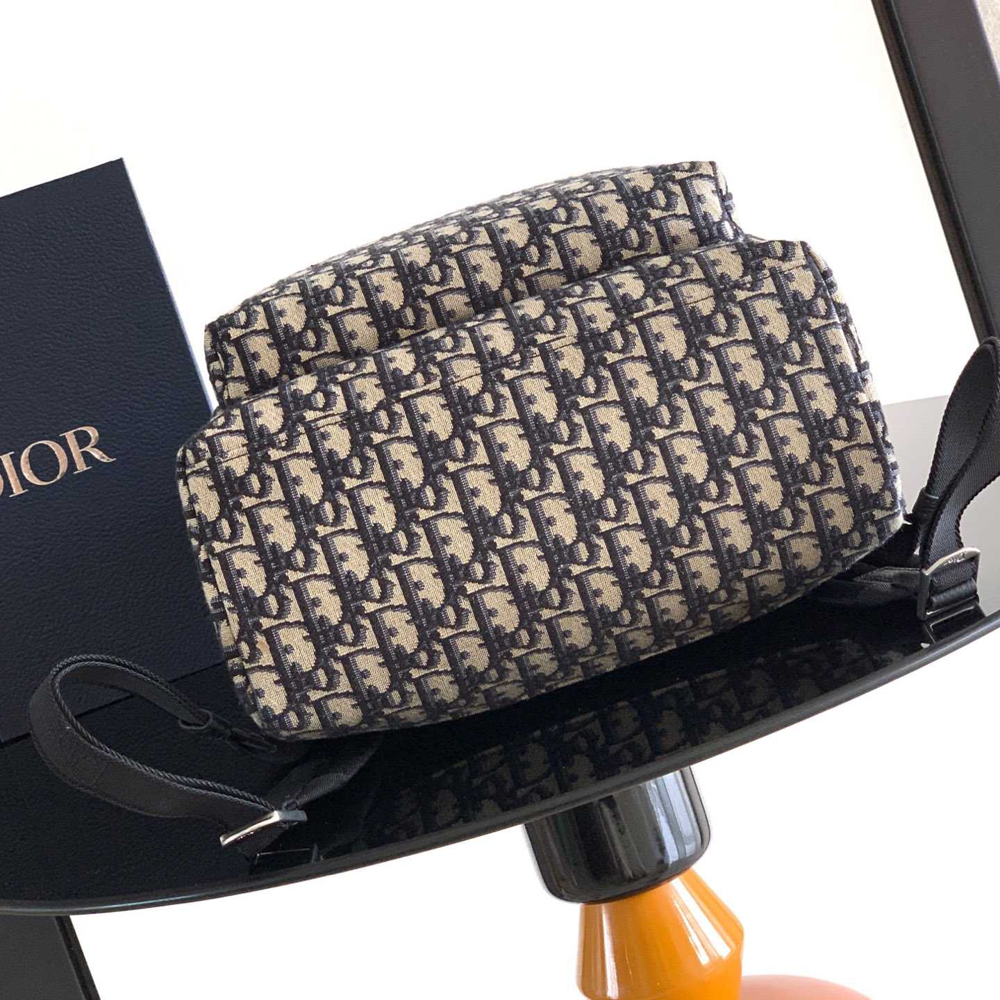 Dior Saddle Heritage Backpack With Flap - DesignerGu