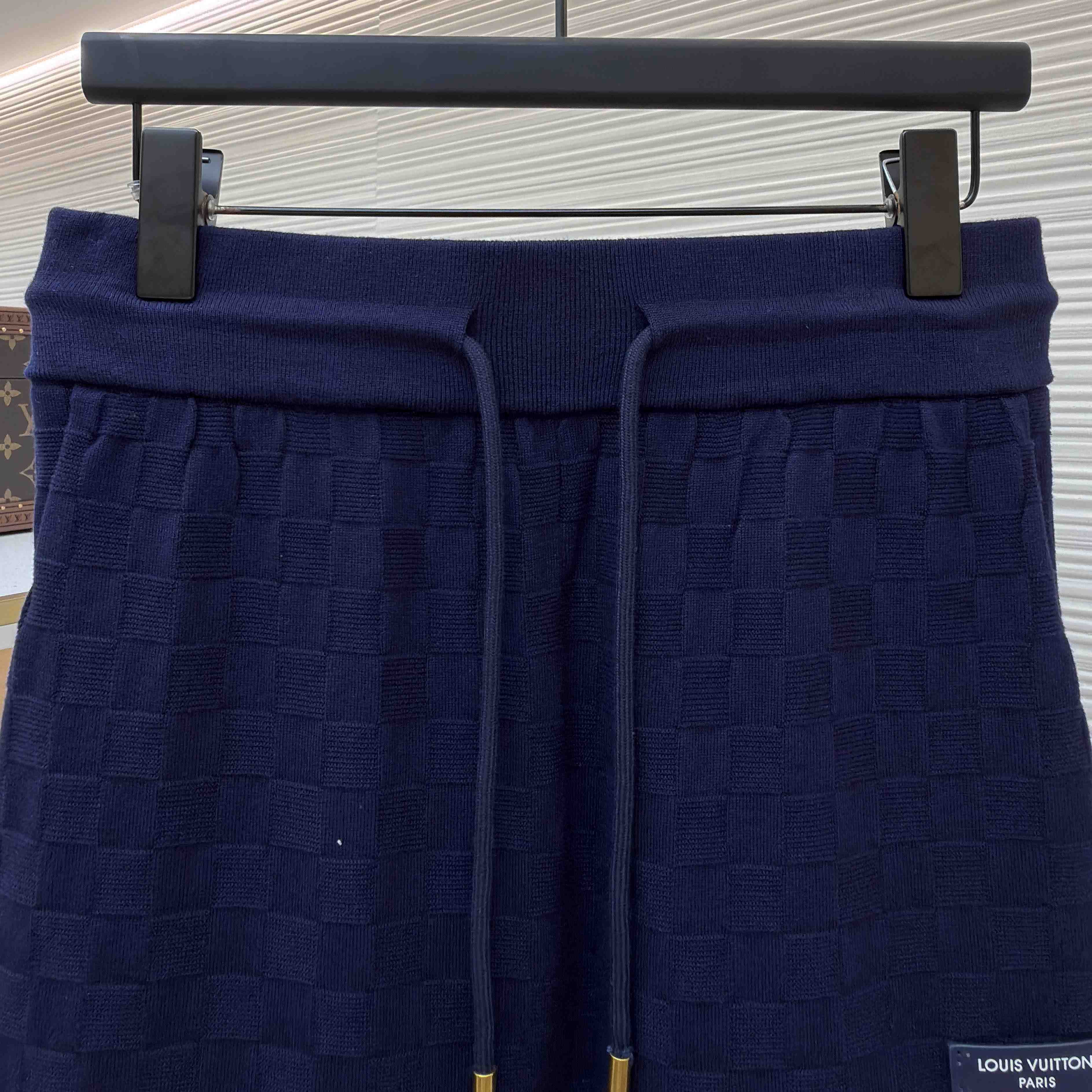 Louis Vuitton Damier Terry Tennis Shorts  - DesignerGu
