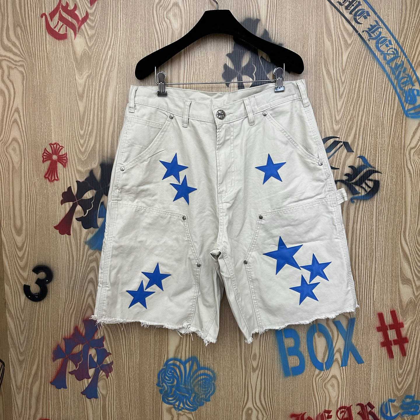 Chrome Hearts Denim Shorts - DesignerGu