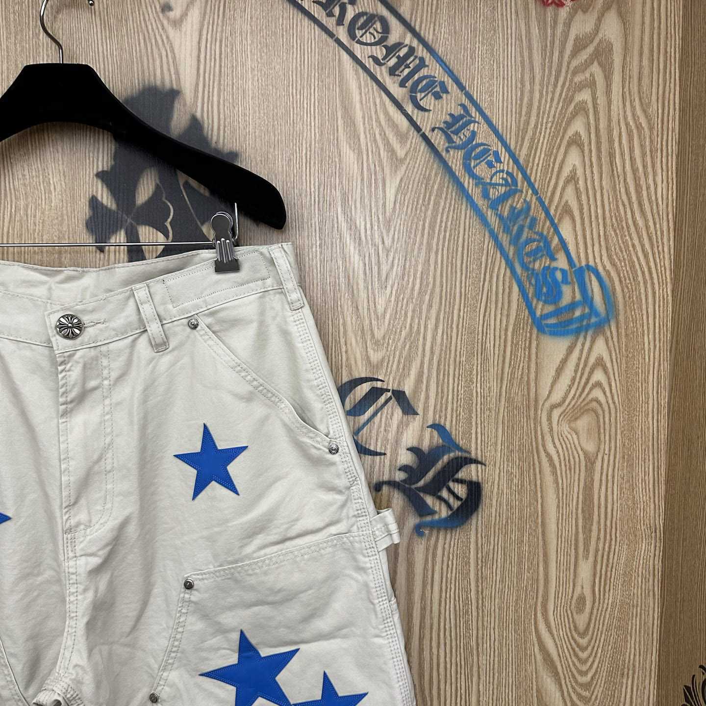 Chrome Hearts Denim Shorts - DesignerGu