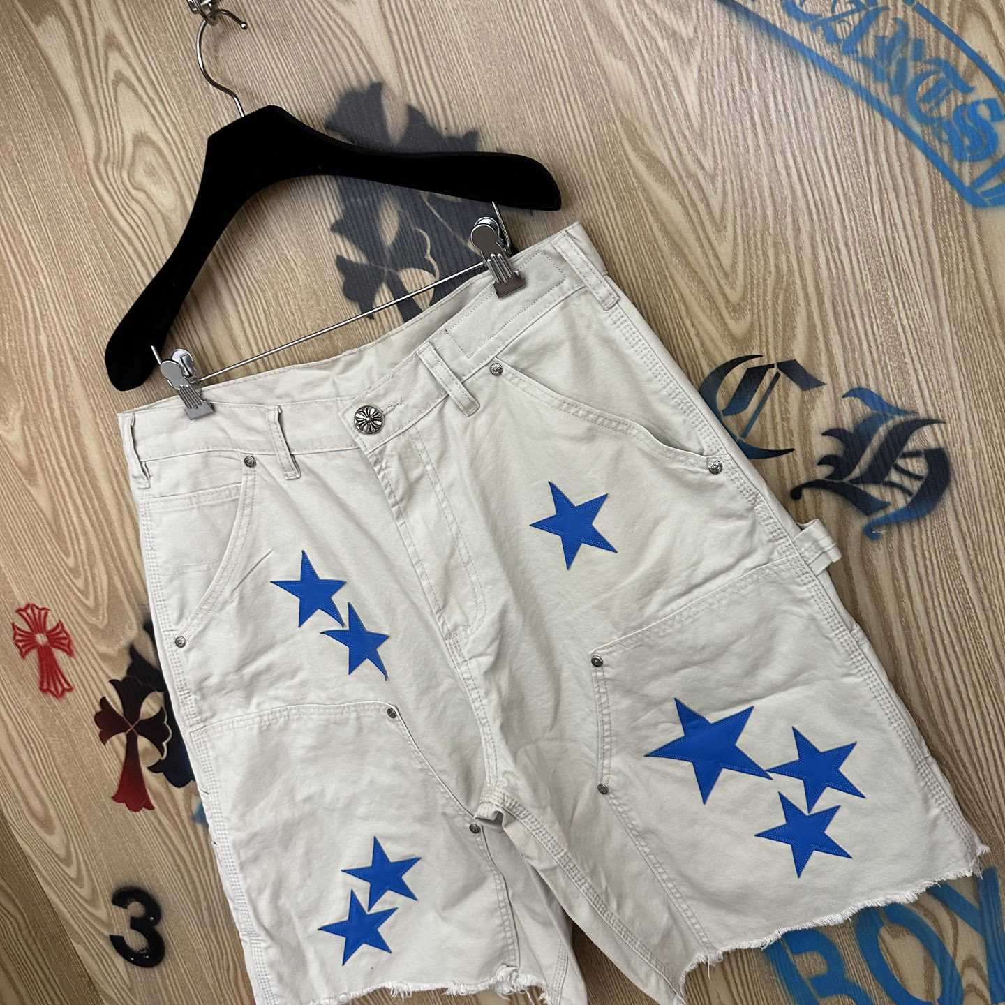 Chrome Hearts Denim Shorts - DesignerGu