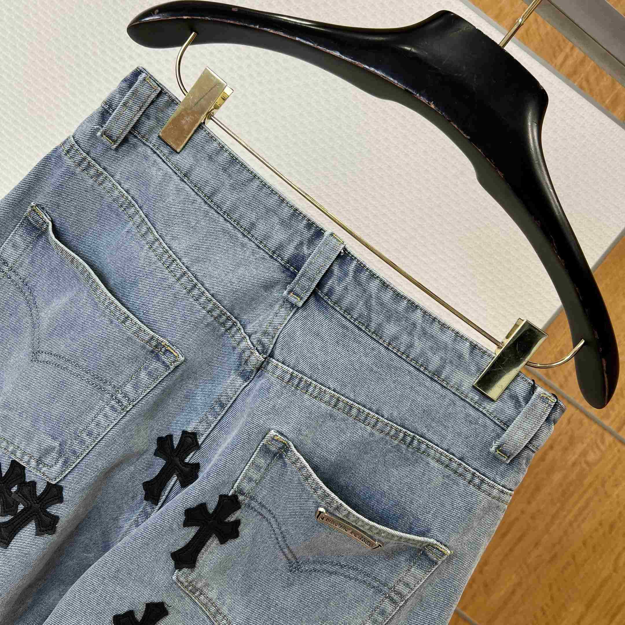 Chrome Hearts Denim Shorts - DesignerGu