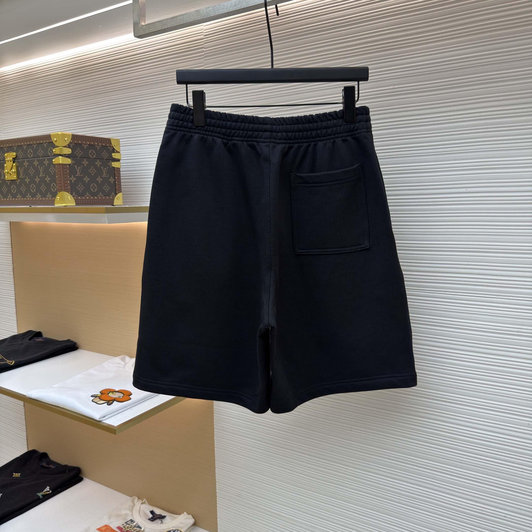 Burberry Check Flag Cotton Shorts - DesignerGu