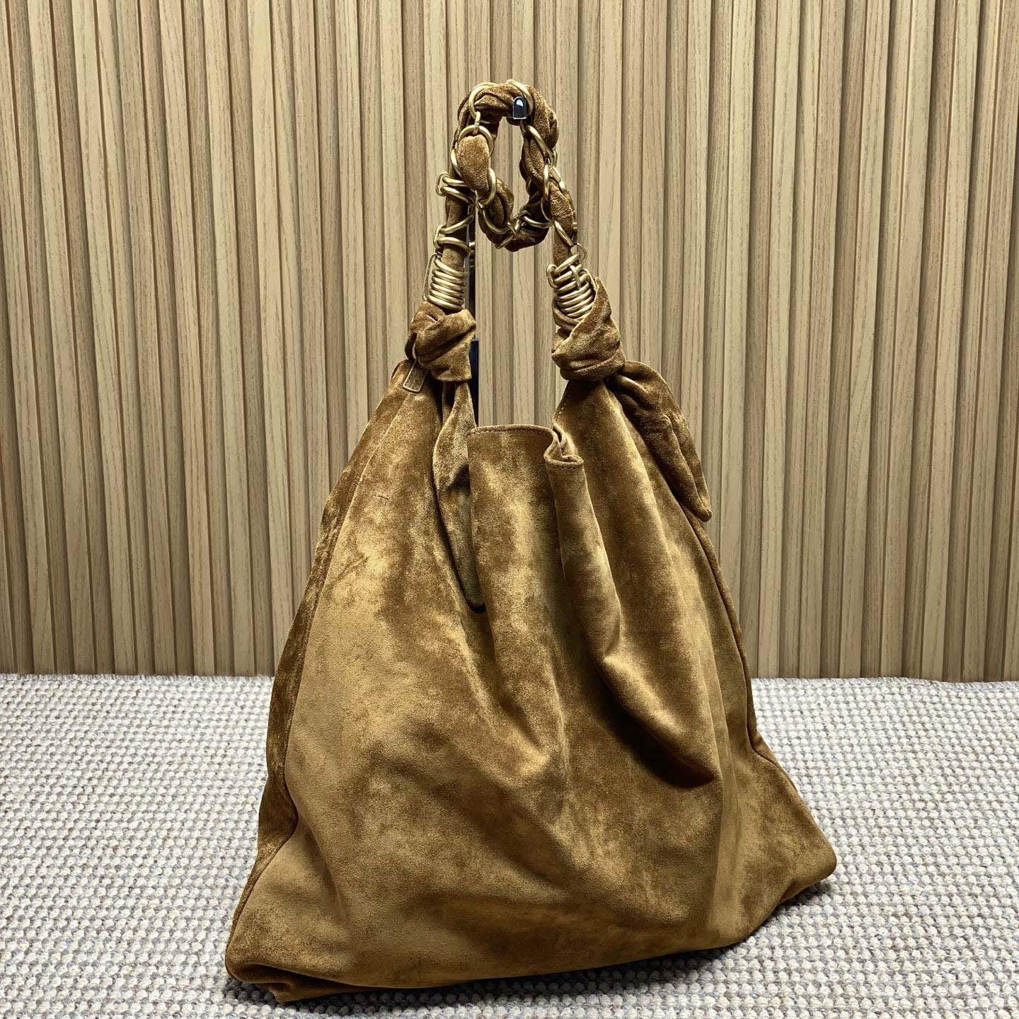 Saint Laurent AMALIA In Suede - DesignerGu
