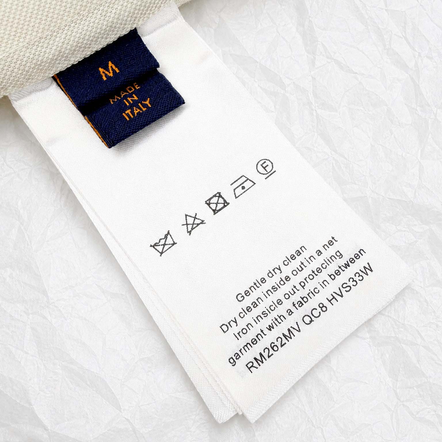 Louis Vuitton Bicolor Warm Up Short-Sleeved Shirt   1AJREV - DesignerGu