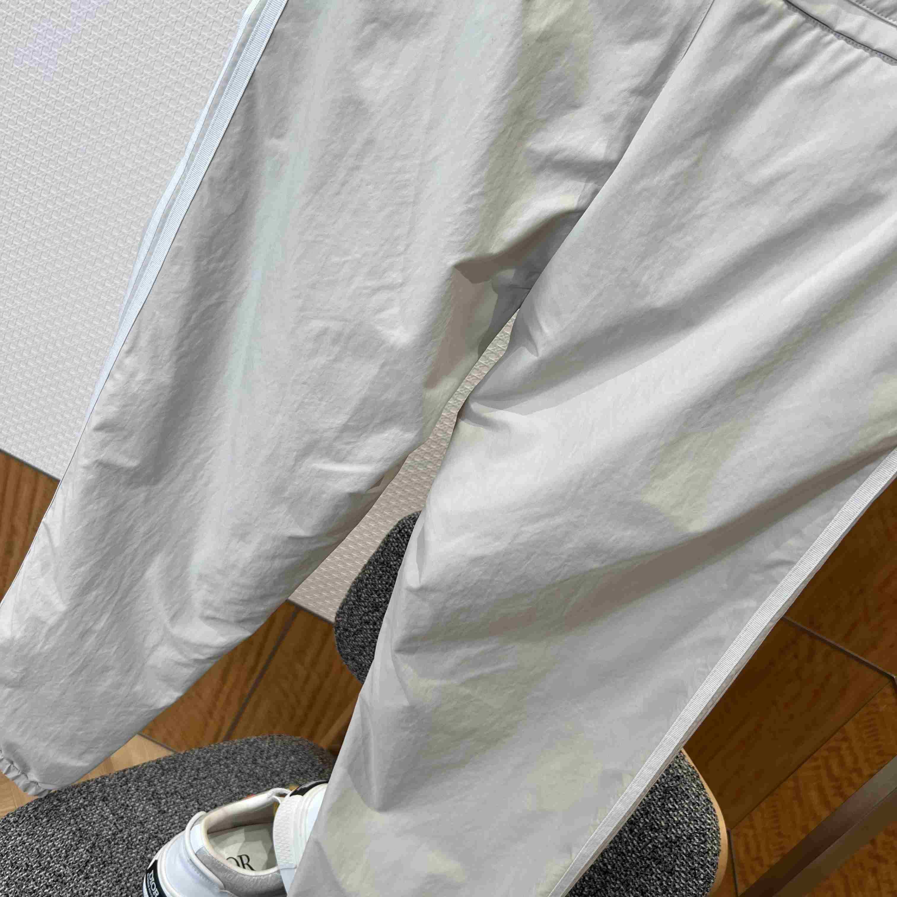 Moncler Striped Stretch Jogging Trousers - DesignerGu
