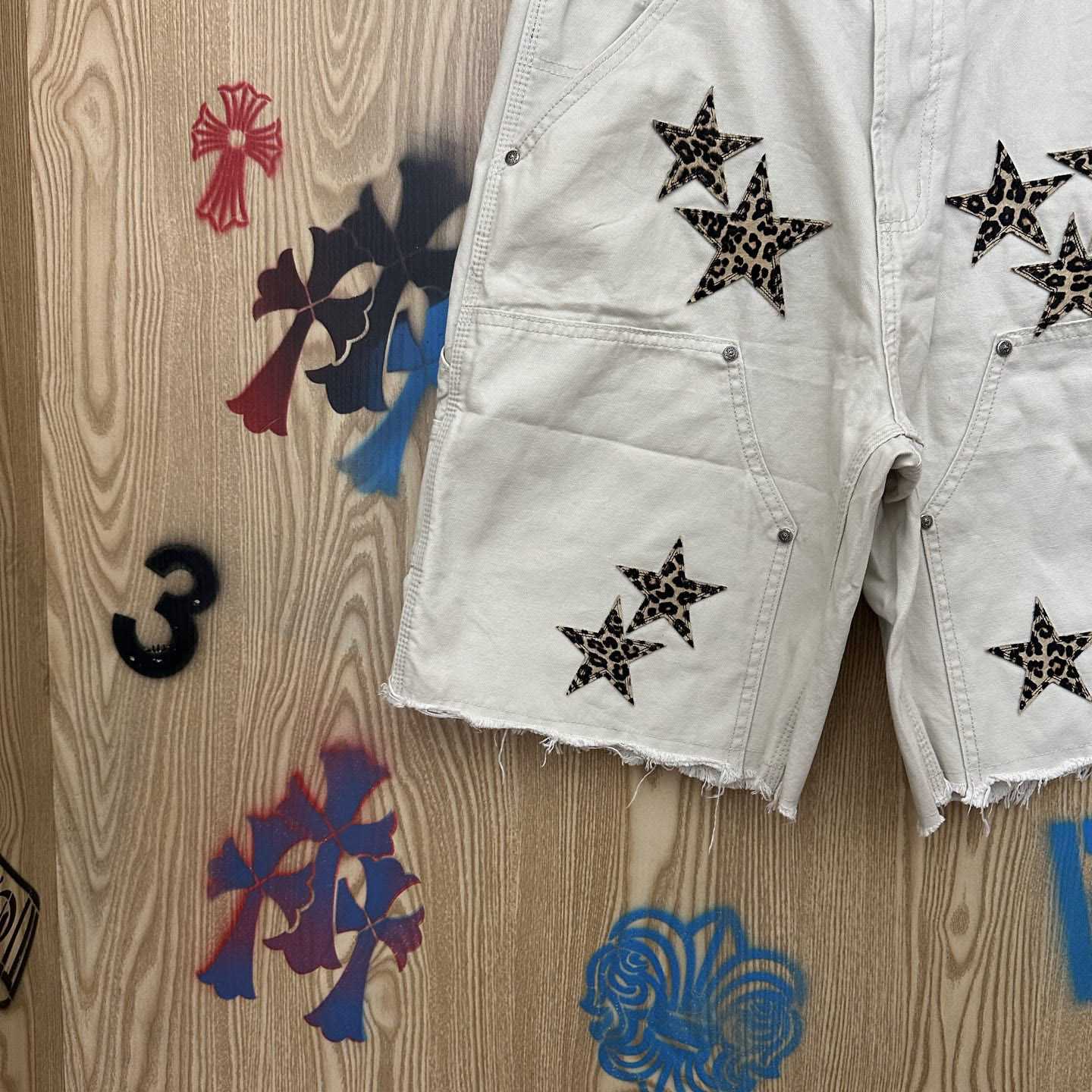 Chrome Hearts Denim Shorts - DesignerGu