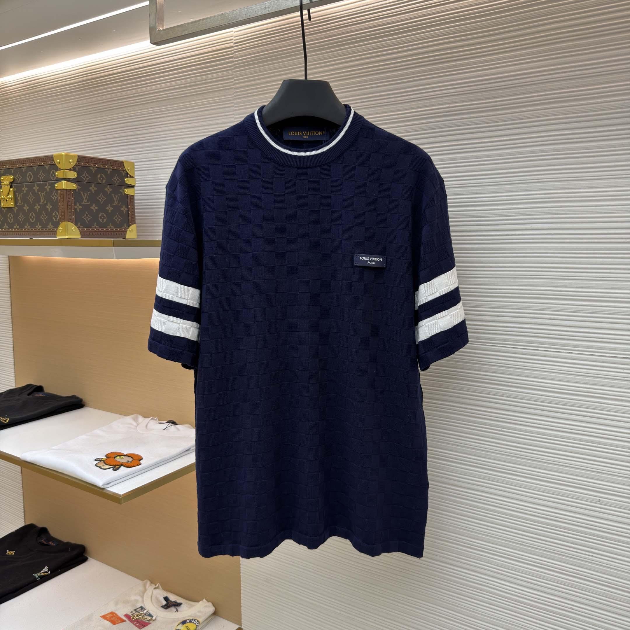 Louis Vuitton Damier Terry Tennis T-Shirt - DesignerGu
