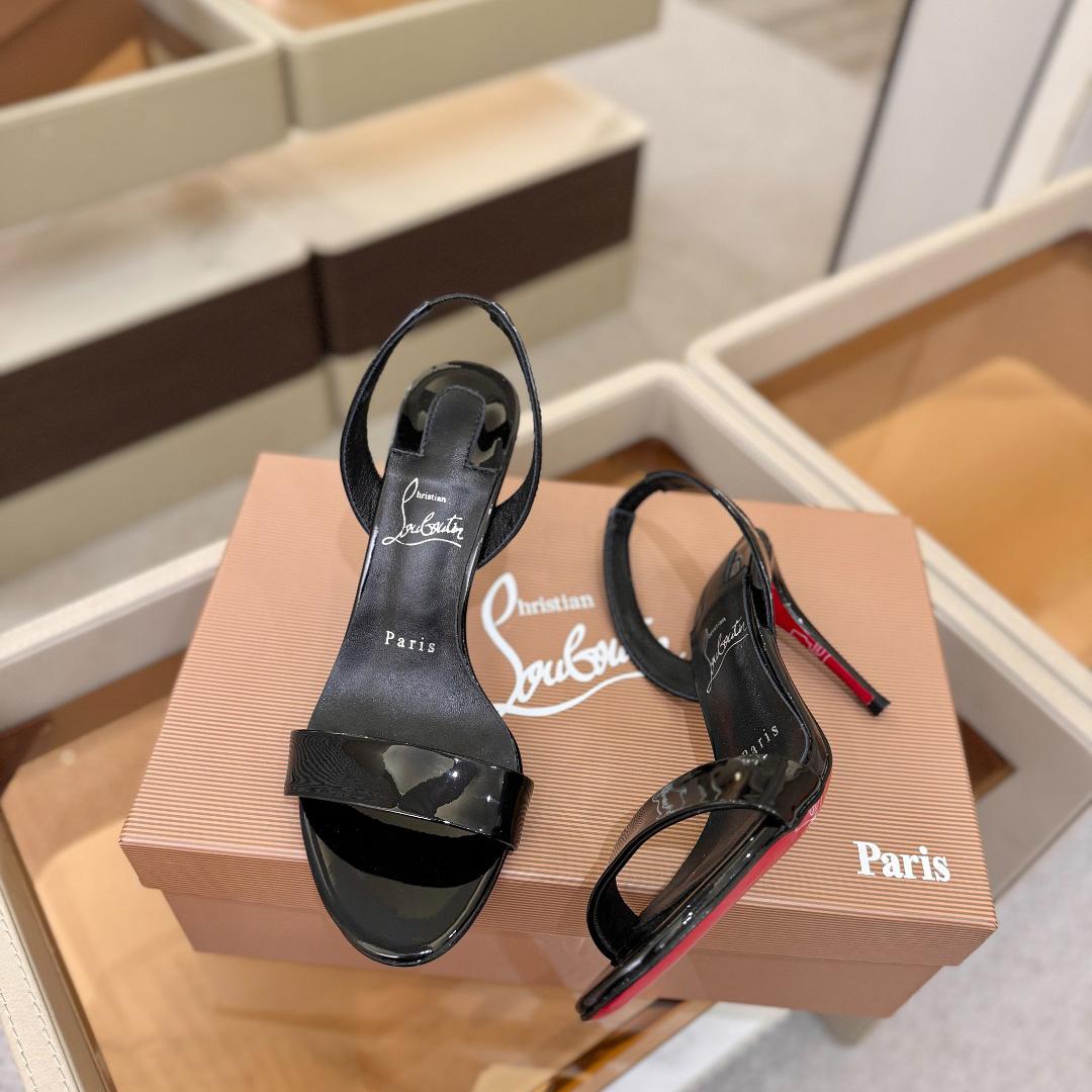 Christian Louboutin Marilyn Leather Sandals - DesignerGu