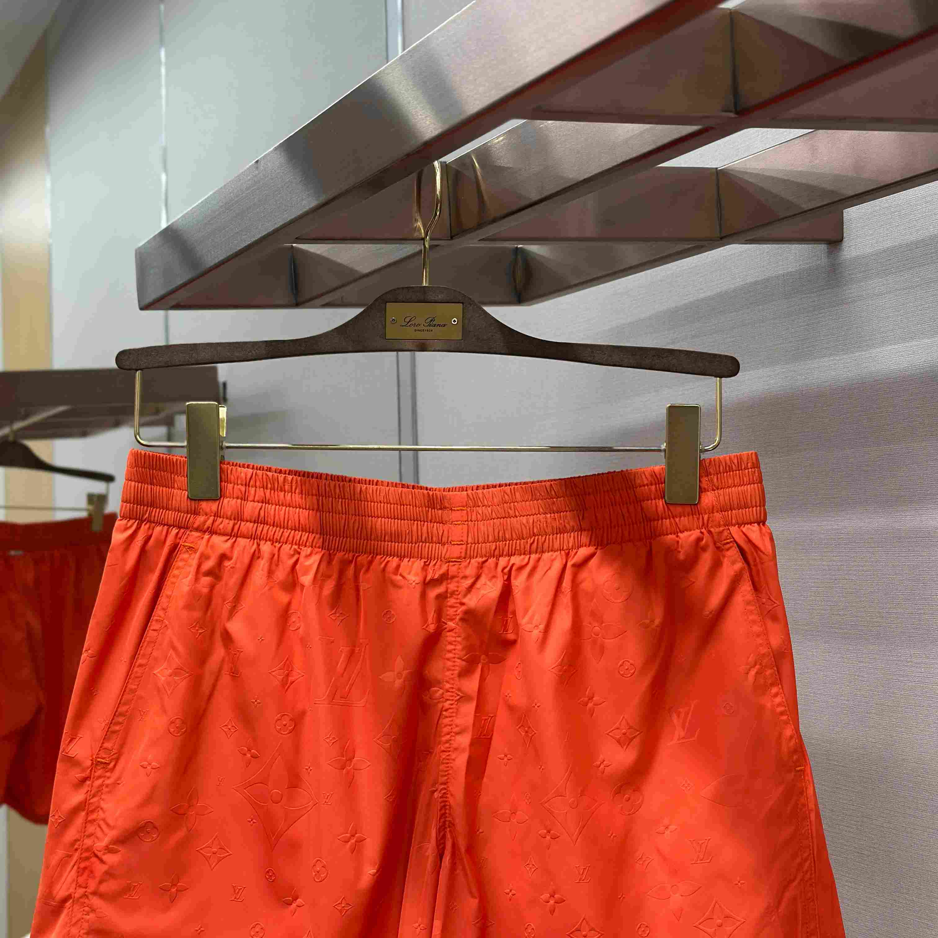 Louis Vuitton Signature Swim Board Shorts  - DesignerGu