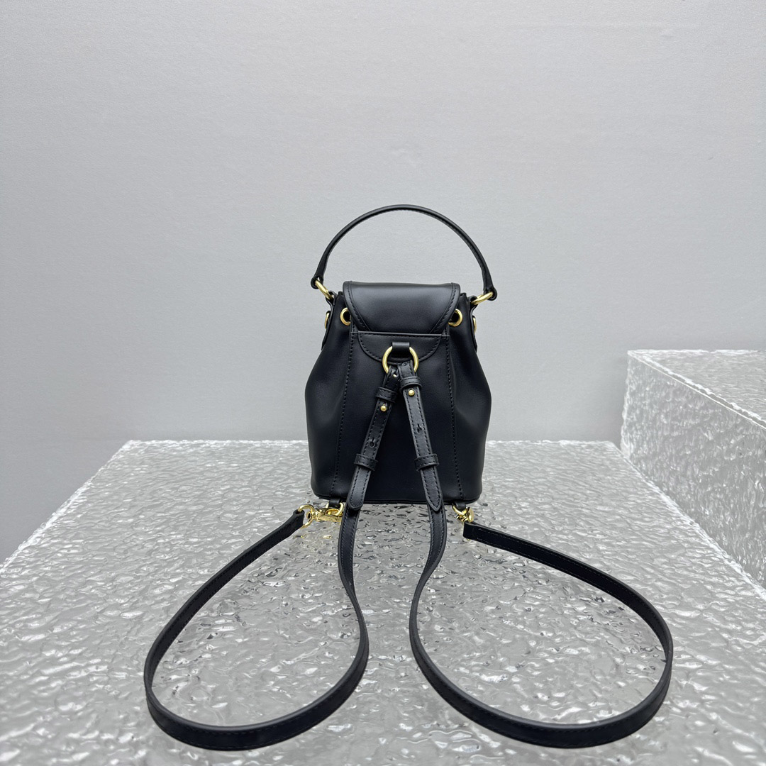 Miu Miu  Leather Mini-Backpack - DesignerGu