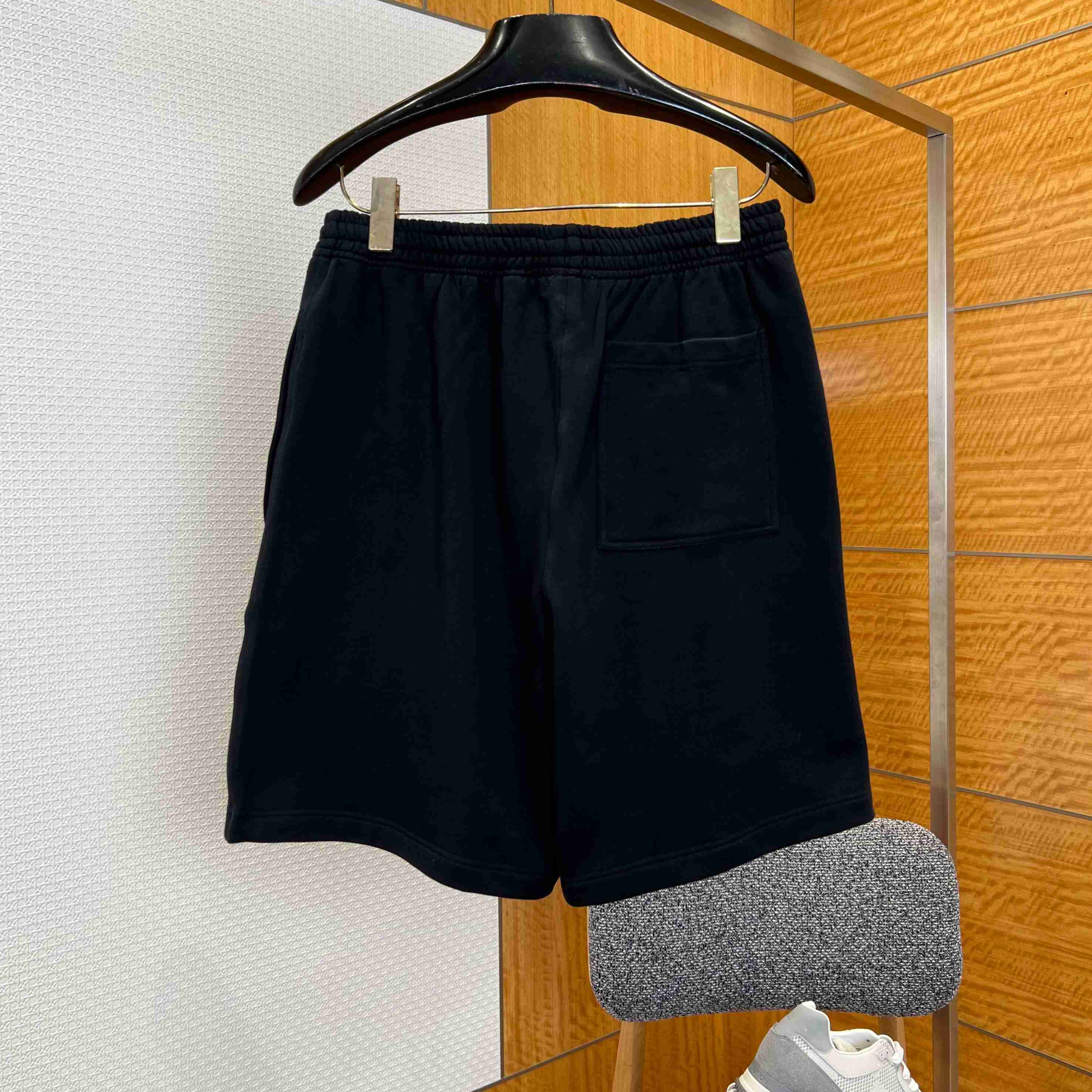 Burberry Knight Stamp Cotton Shorts - DesignerGu
