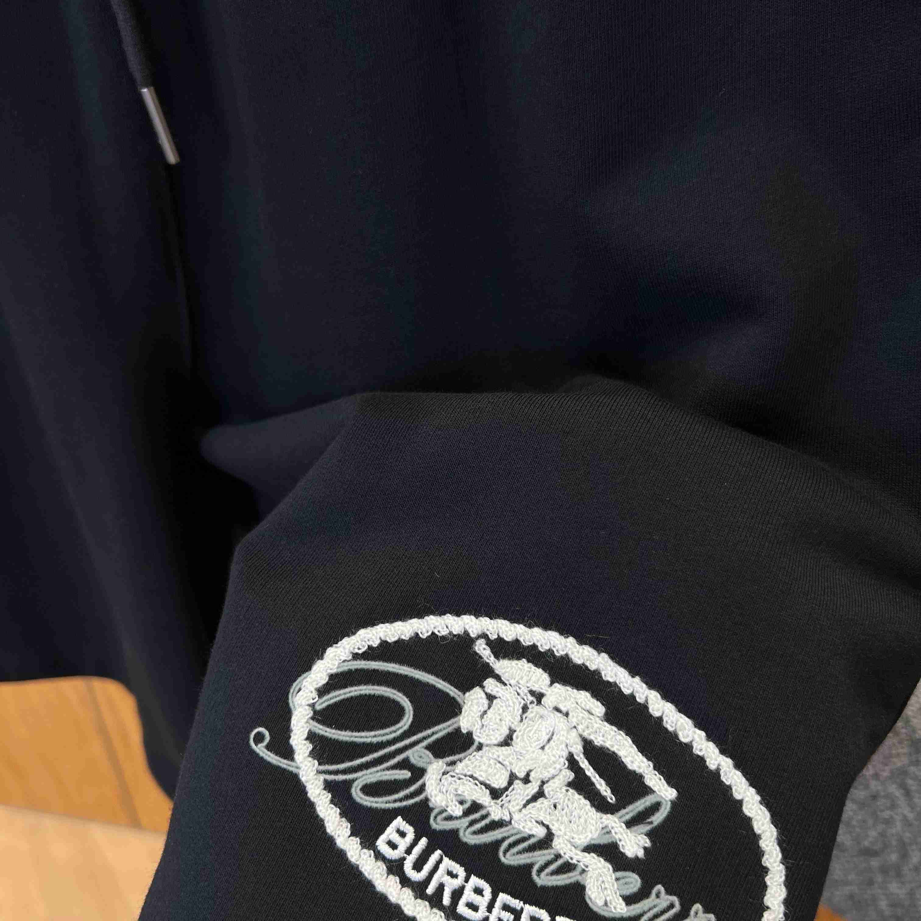Burberry Knight Stamp Cotton Shorts - DesignerGu