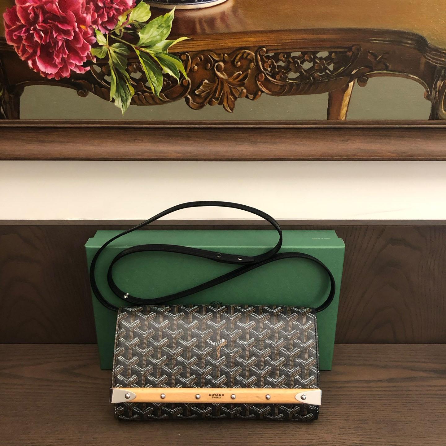 Goyard Monte Carlo PM Clutch/Shoulder Bag - DesignerGu
