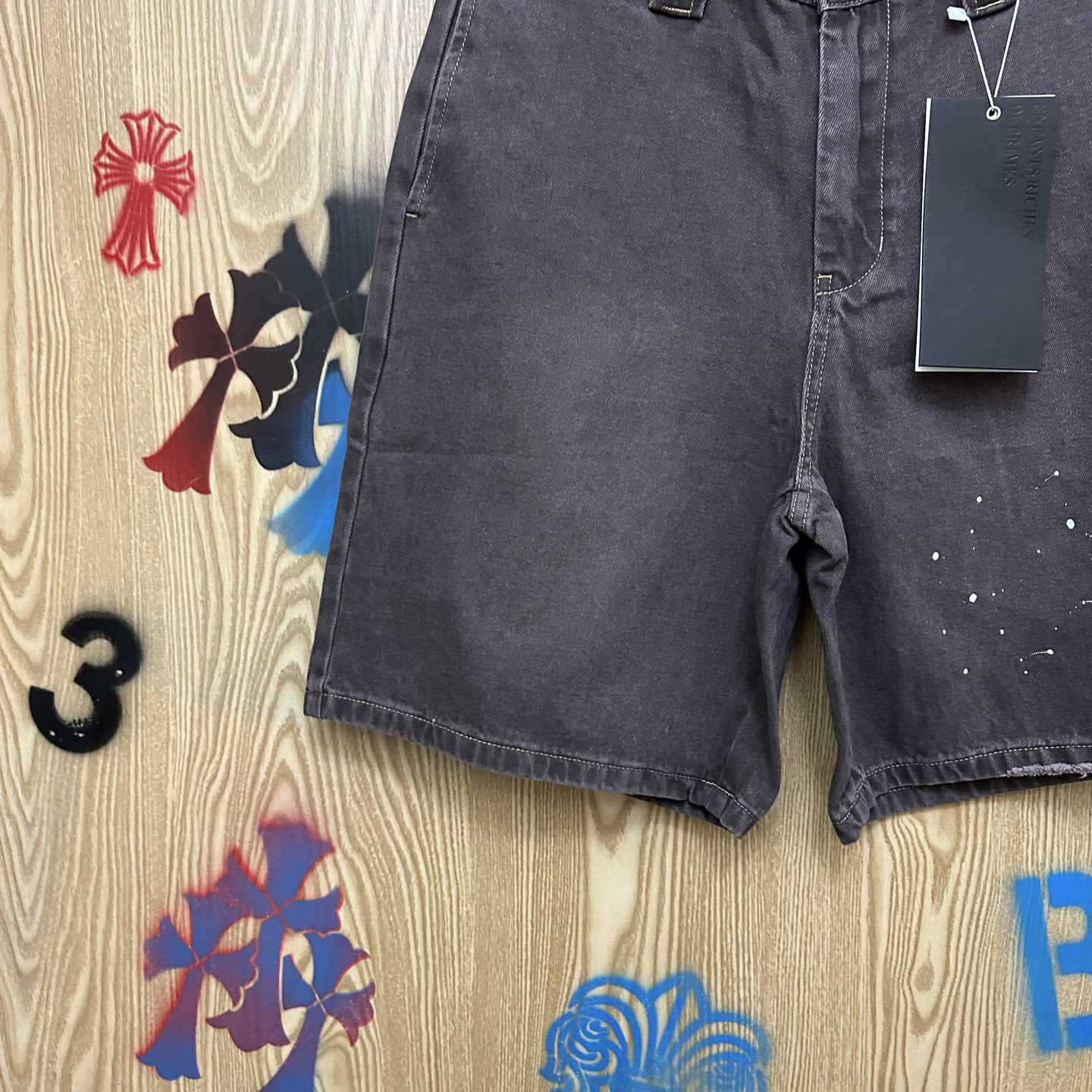 Enfants Riches Déprimés Denim Shorts - DesignerGu