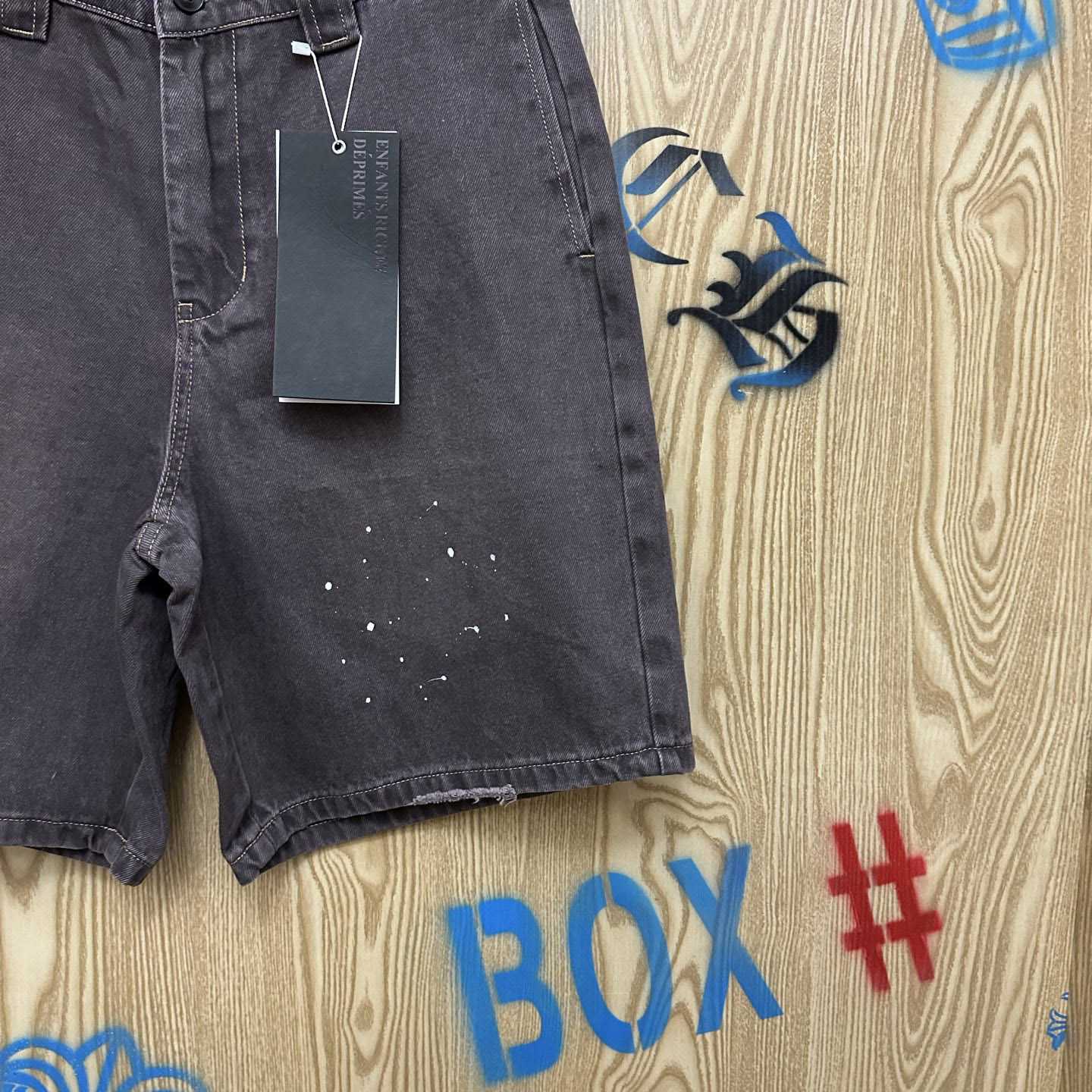 Enfants Riches Déprimés Denim Shorts - DesignerGu