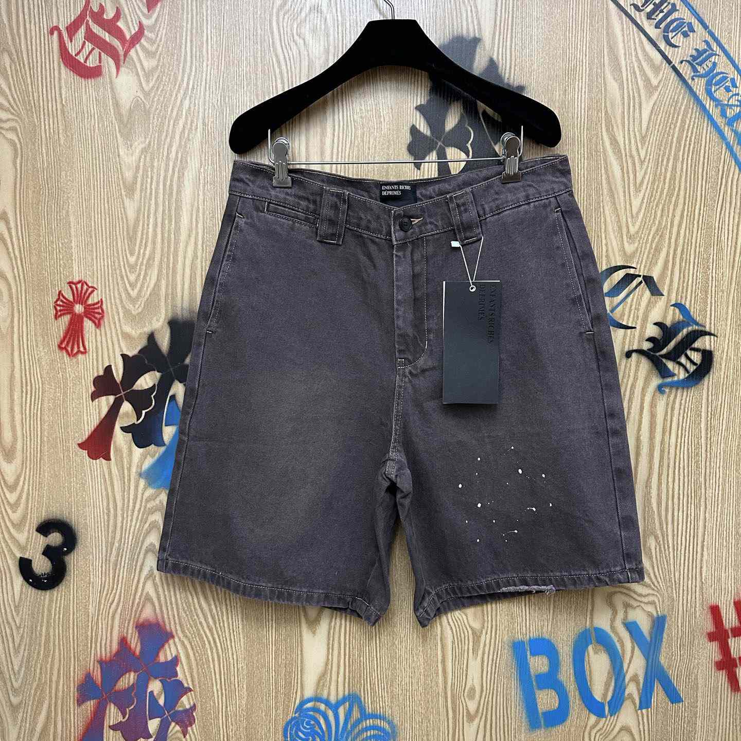 Enfants Riches Déprimés Denim Shorts - DesignerGu