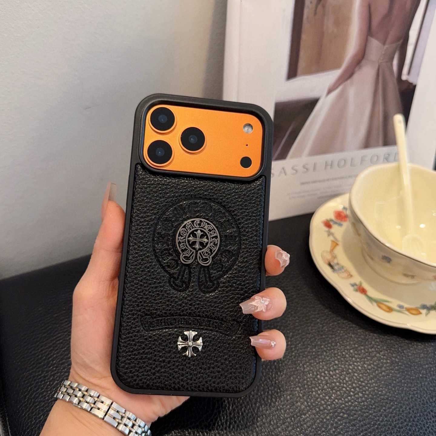 Chrome Heart Phone Case  - DesignerGu